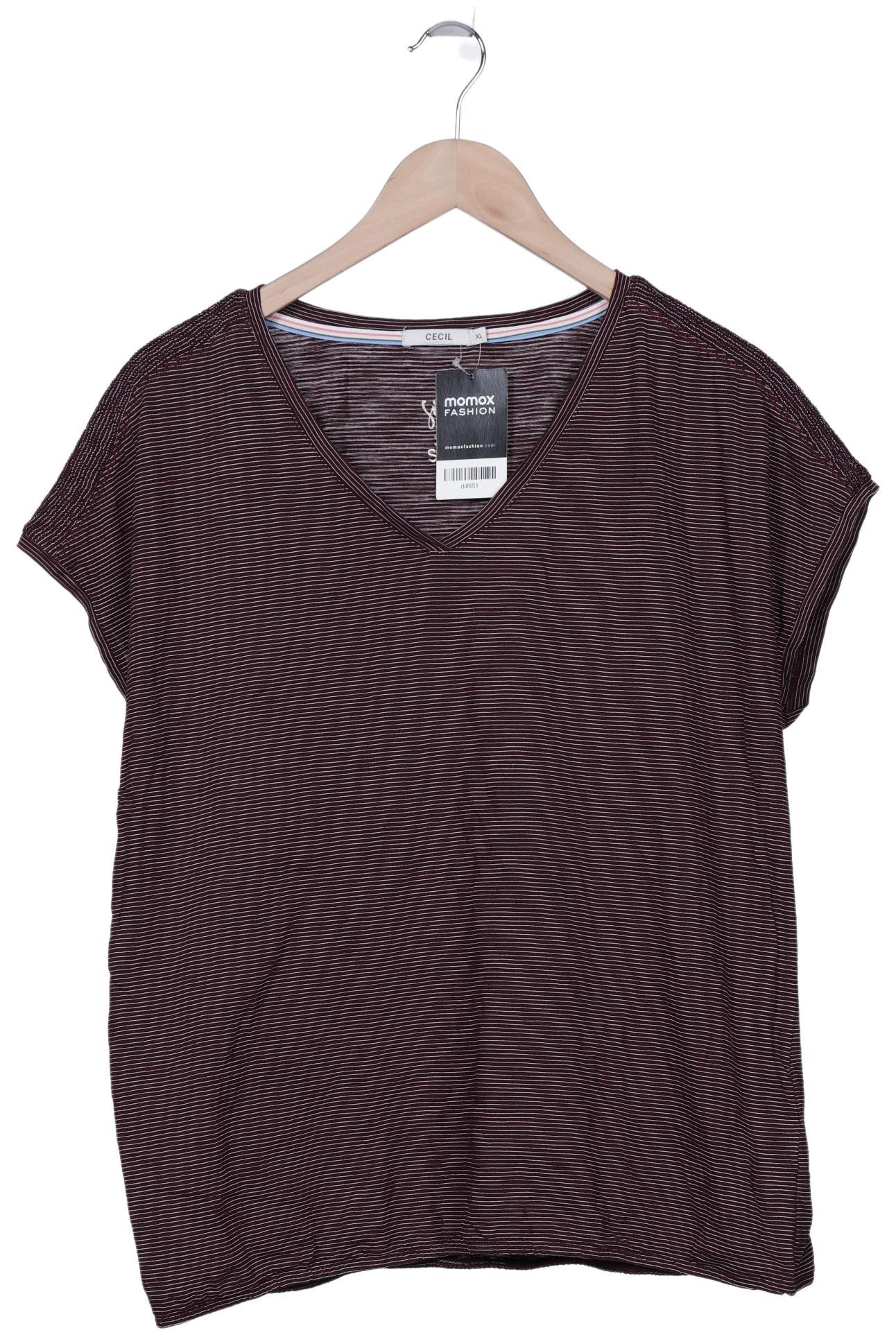

Cecil Damen T-Shirt, bordeaux, Gr. 44