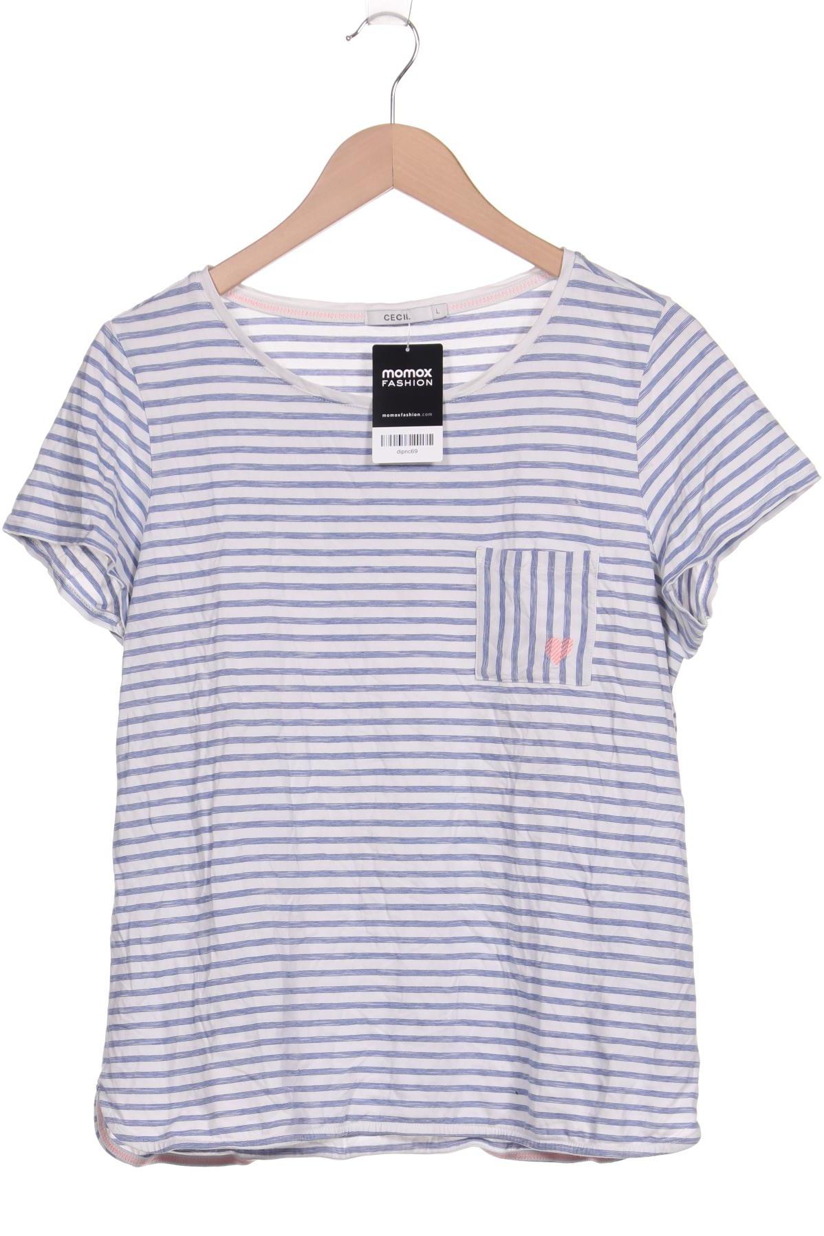 

CECIL Damen T-Shirt, weiß