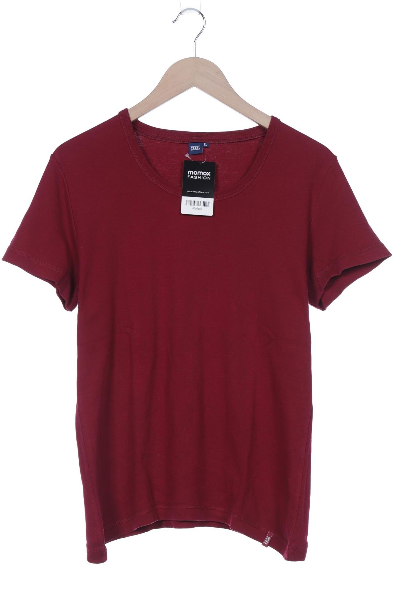 

Cecil Damen T-Shirt, bordeaux, Gr. 44