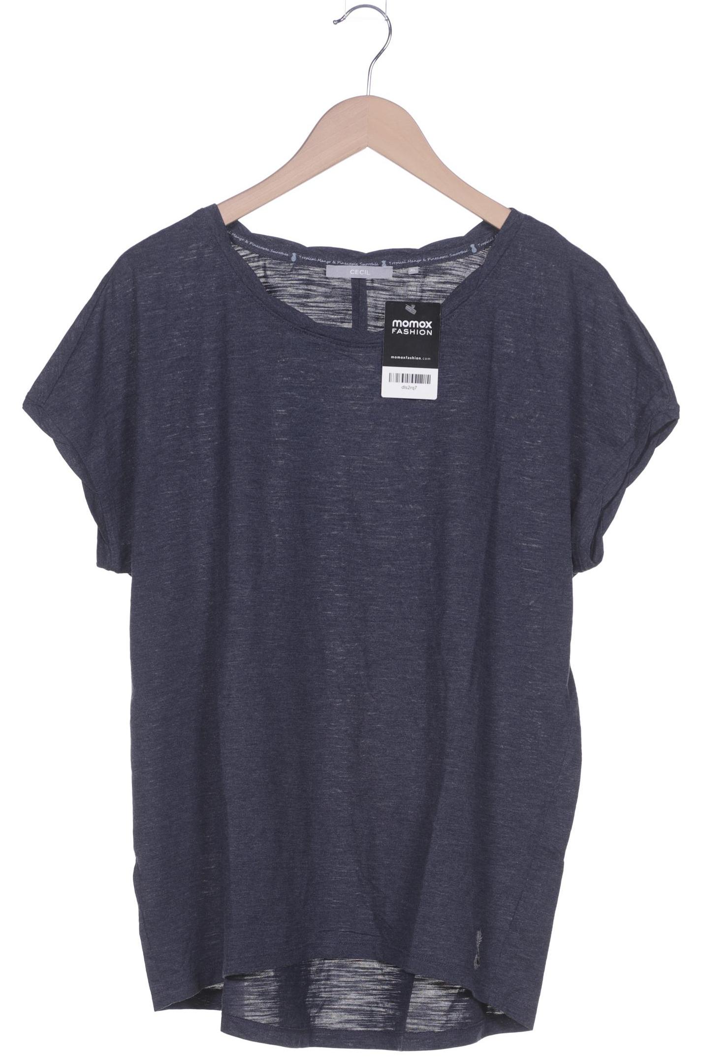 

CECIL Damen T-Shirt, marineblau