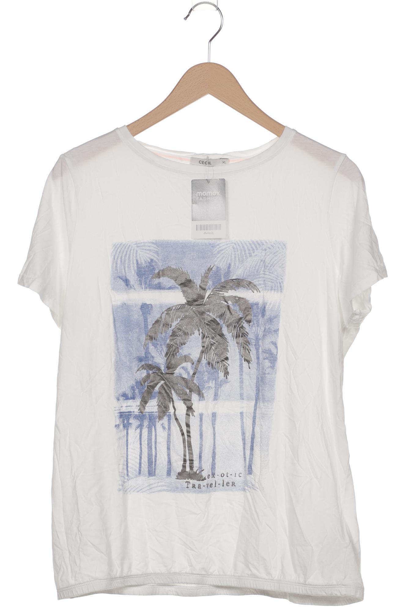 

Cecil Damen T-Shirt, weiß, Gr. 44