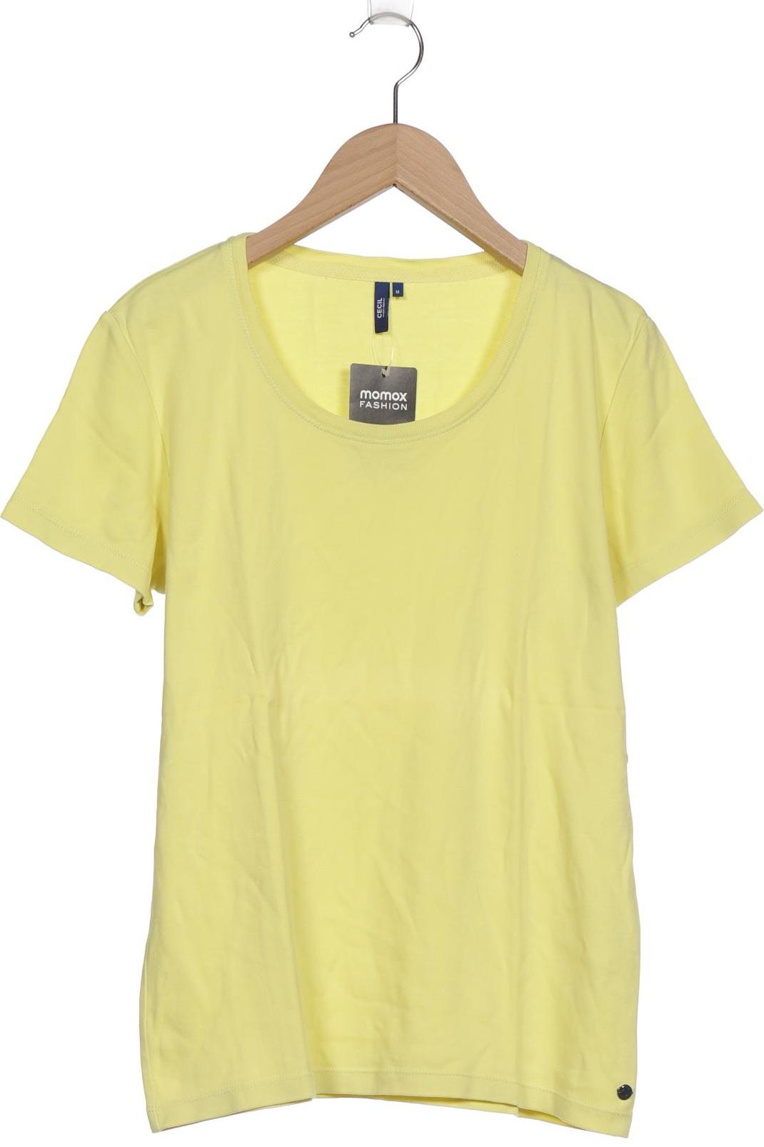 

Cecil Damen T-Shirt, gelb, Gr. 38