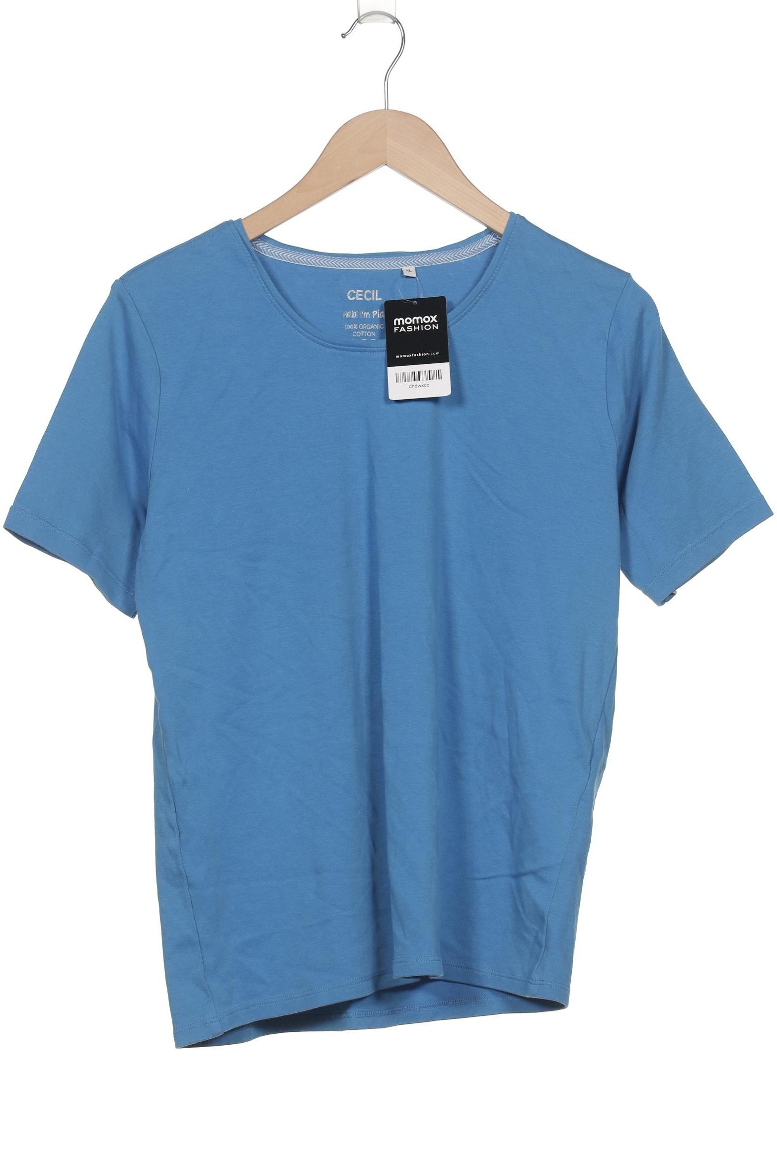 

Cecil Damen T-Shirt, blau, Gr. 44