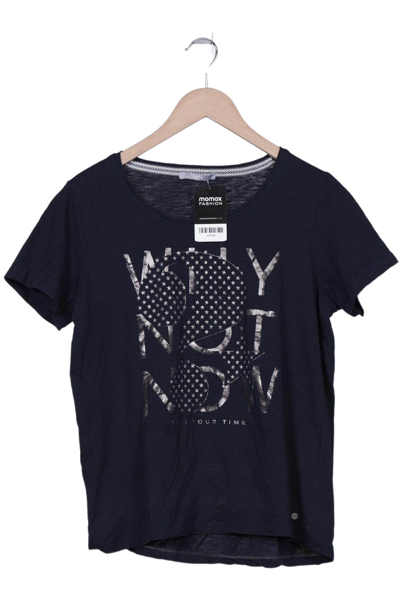 

Cecil Damen T-Shirt, marineblau, Gr. 44