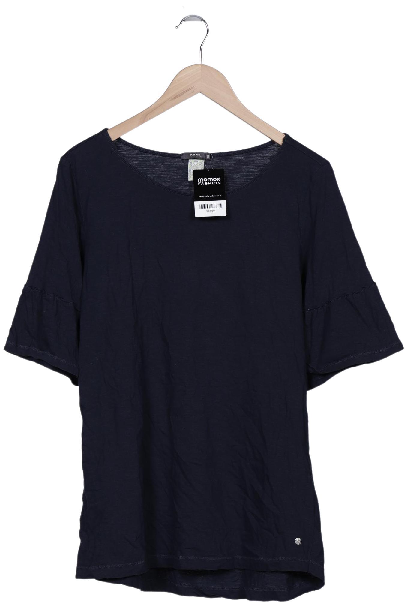 

Cecil Damen T-Shirt, marineblau, Gr. 46