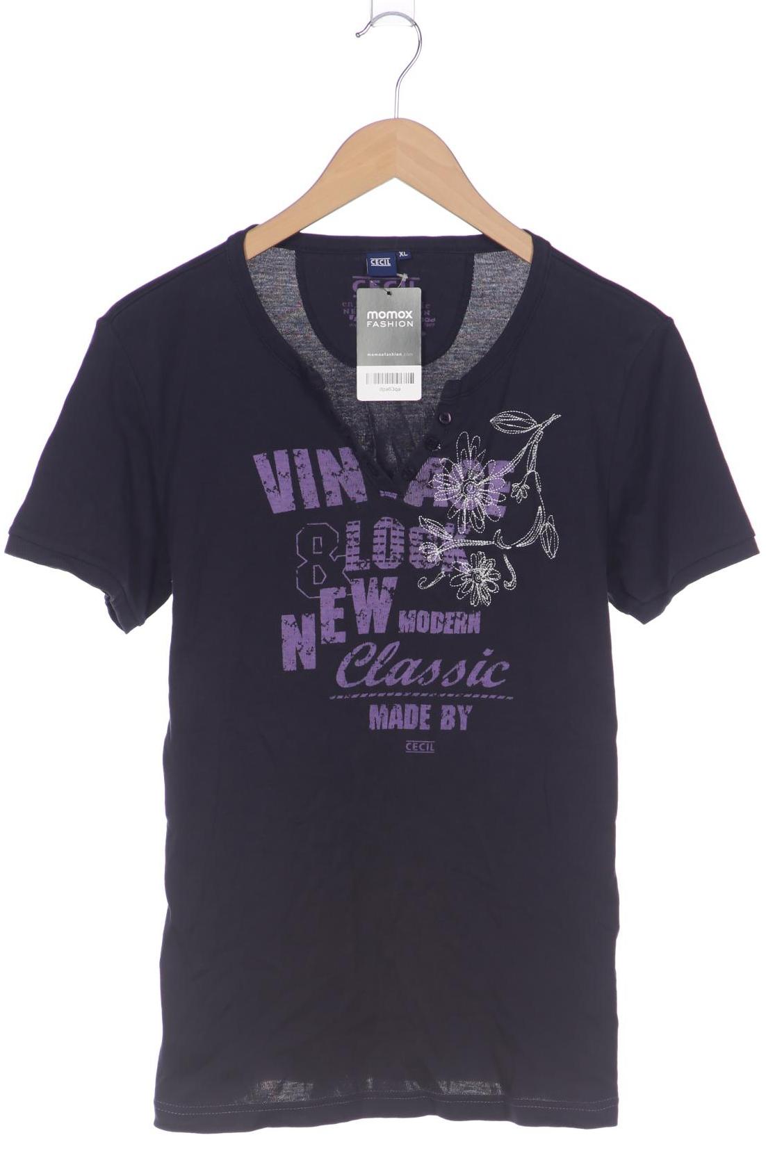 

Cecil Damen T-Shirt, marineblau, Gr. 44