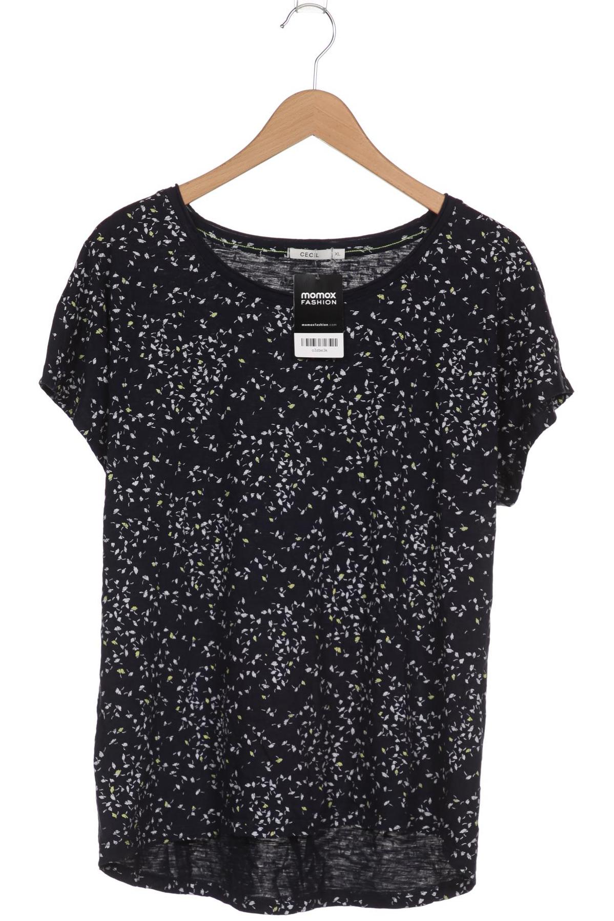 

CECIL Damen T-Shirt, marineblau