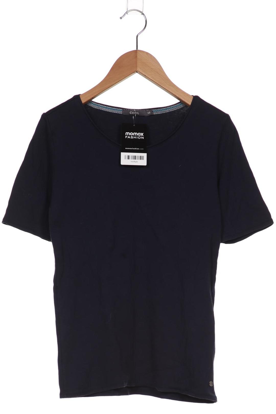 

Cecil Damen T-Shirt, marineblau, Gr. 34