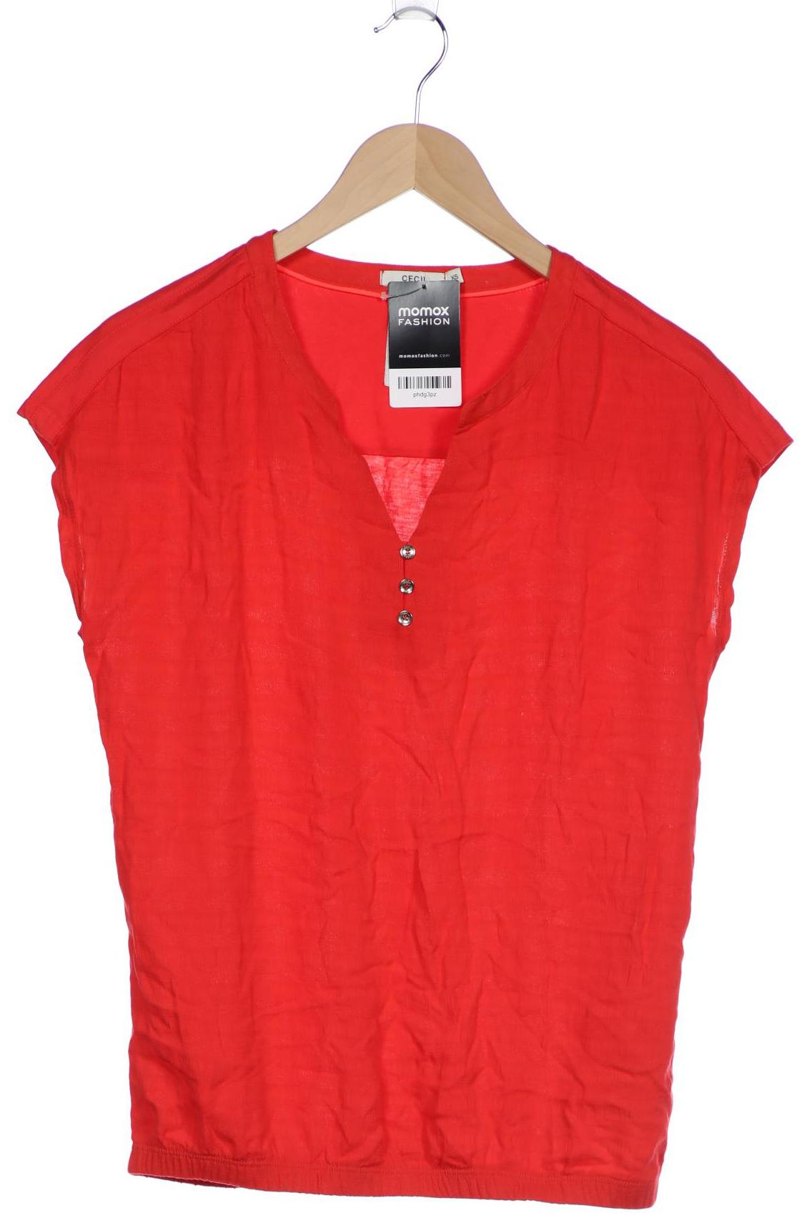 

Cecil Damen T-Shirt, rot, Gr. 34