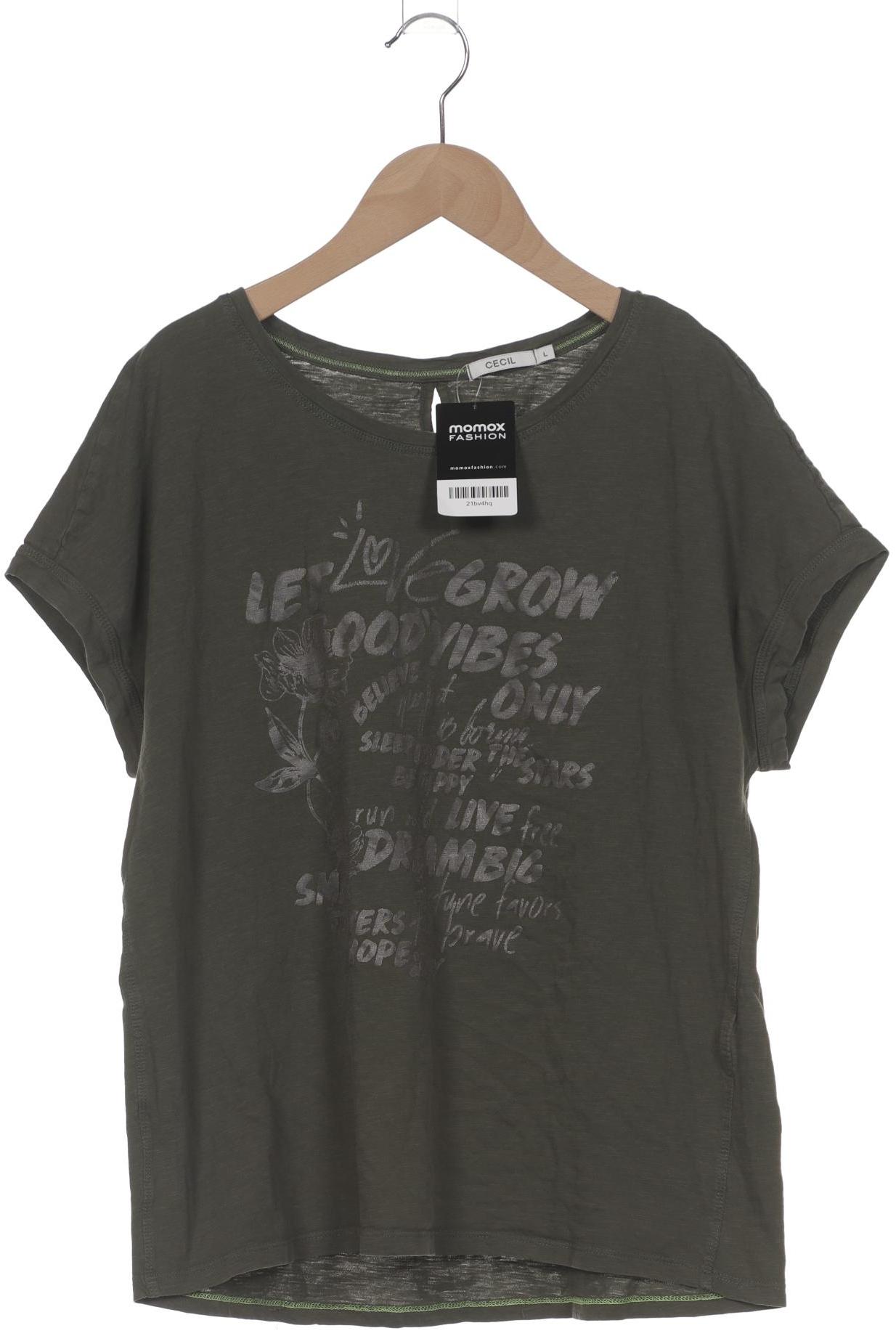 

Cecil Damen T-Shirt, grün, Gr. 42