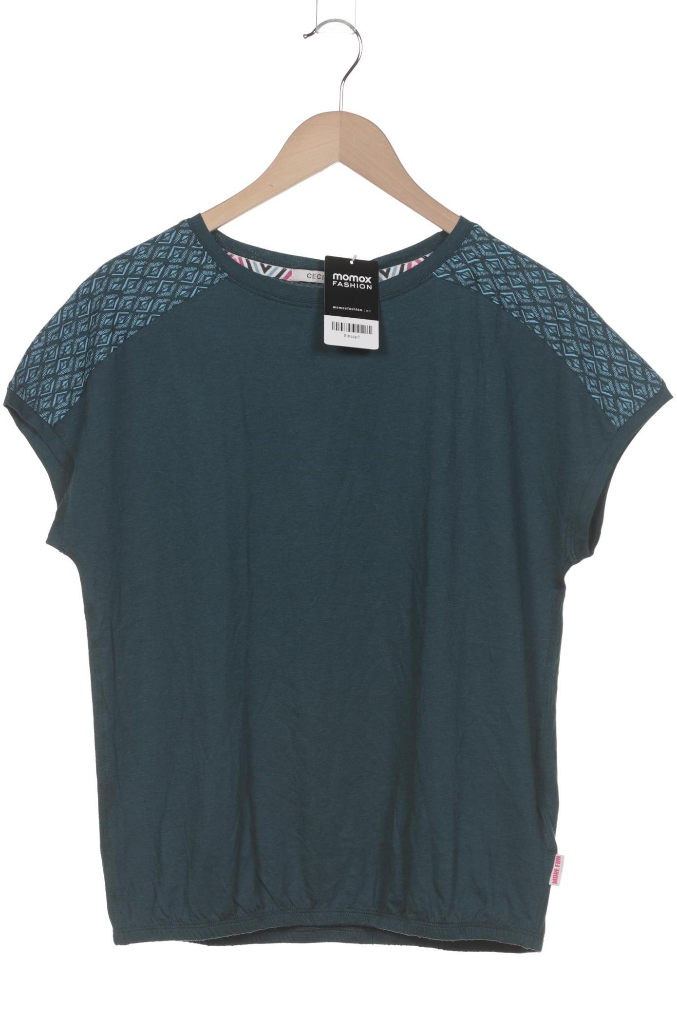 

Cecil Damen T-Shirt, türkis, Gr. 36