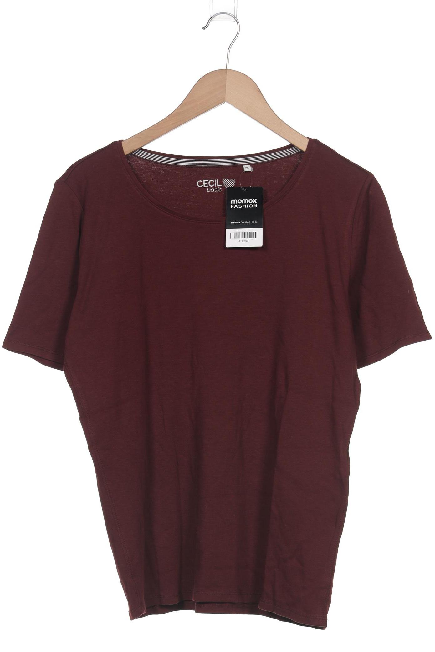 

Cecil Damen T-Shirt, bordeaux, Gr. 44