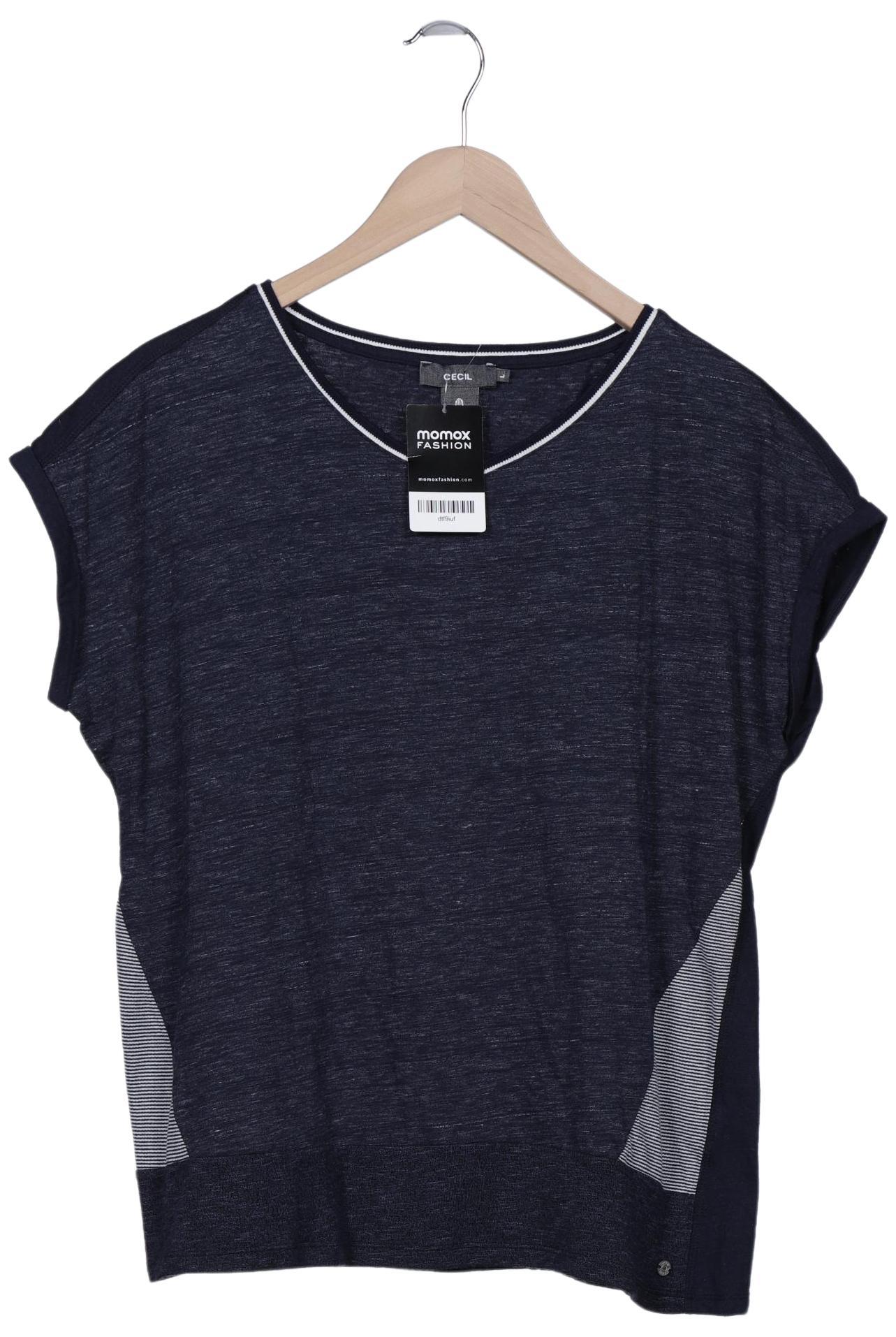 

Cecil Damen T-Shirt, marineblau, Gr. 42