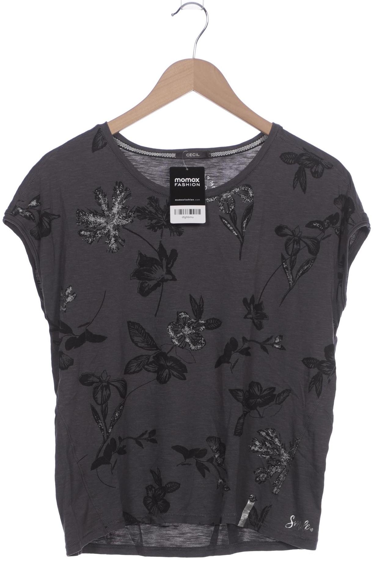 

Cecil Damen T-Shirt, grau, Gr. 36