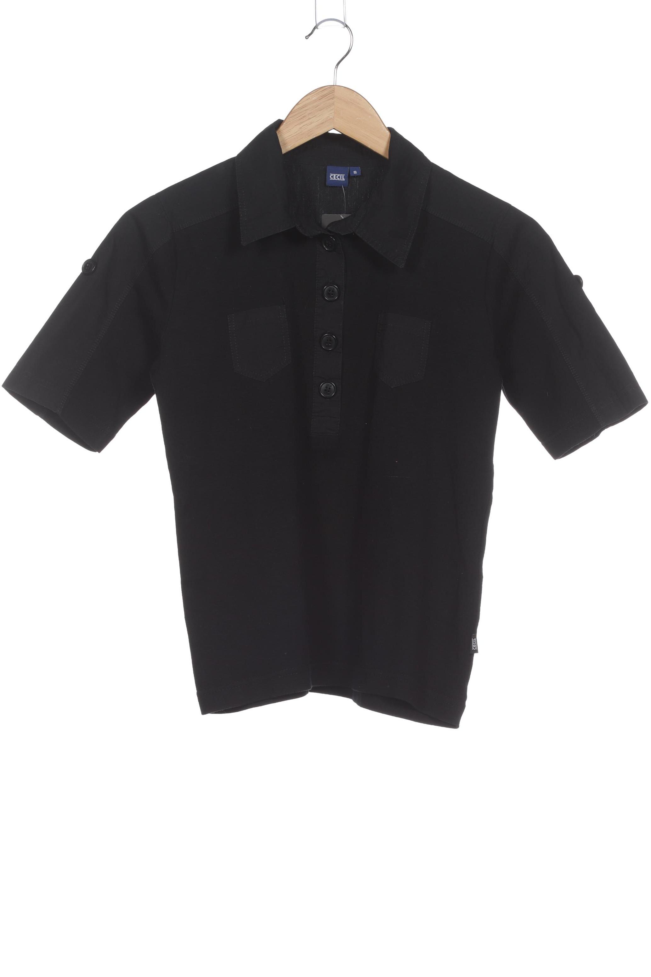 

CECIL Damen T-Shirt, schwarz
