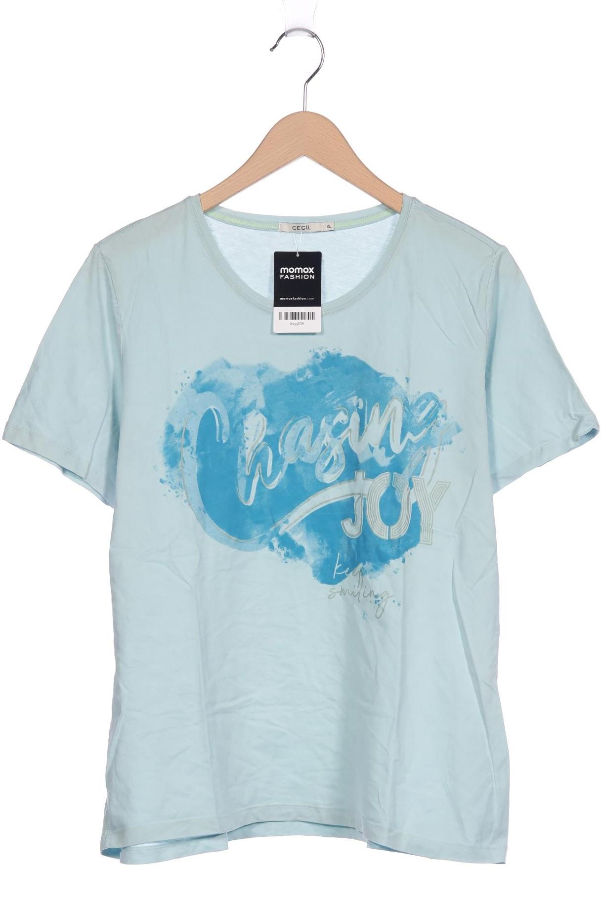 

Cecil Damen T-Shirt, hellblau, Gr. 44