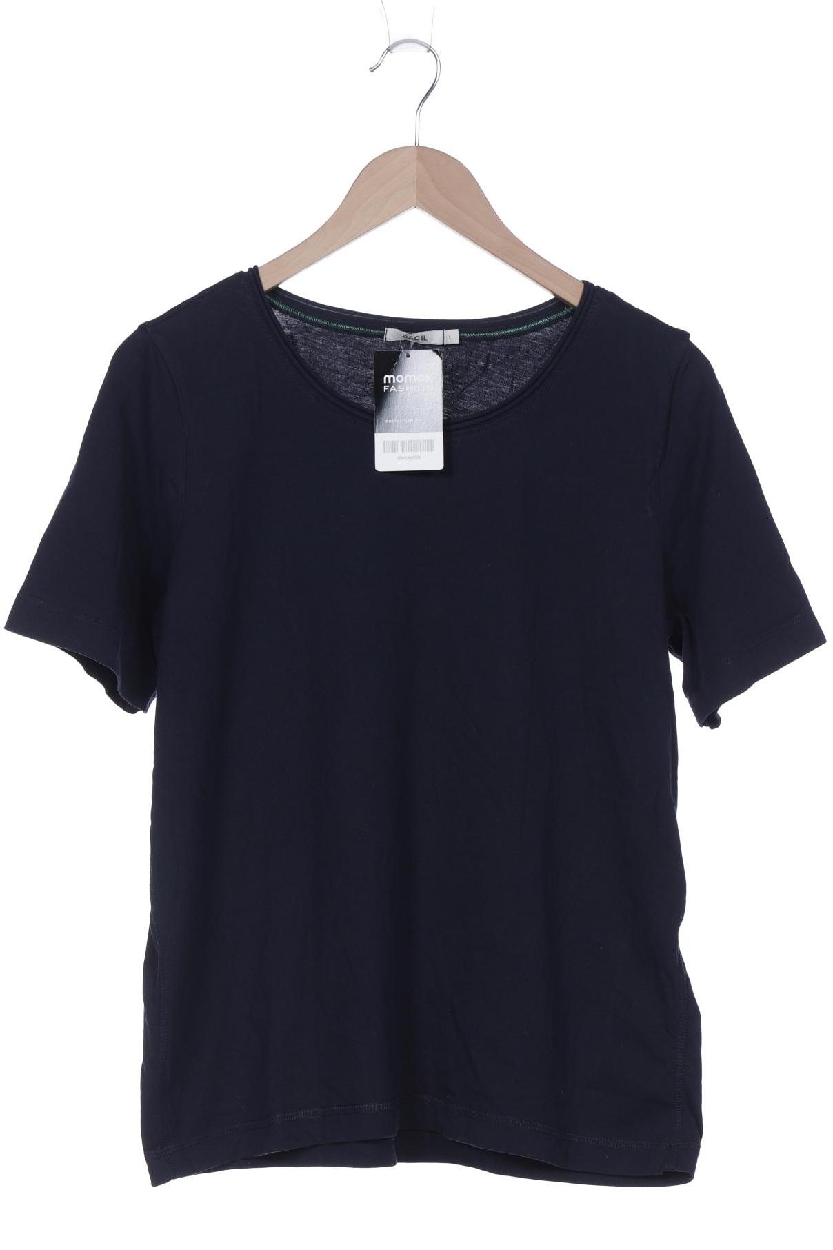 

Cecil Damen T-Shirt, marineblau, Gr. 42