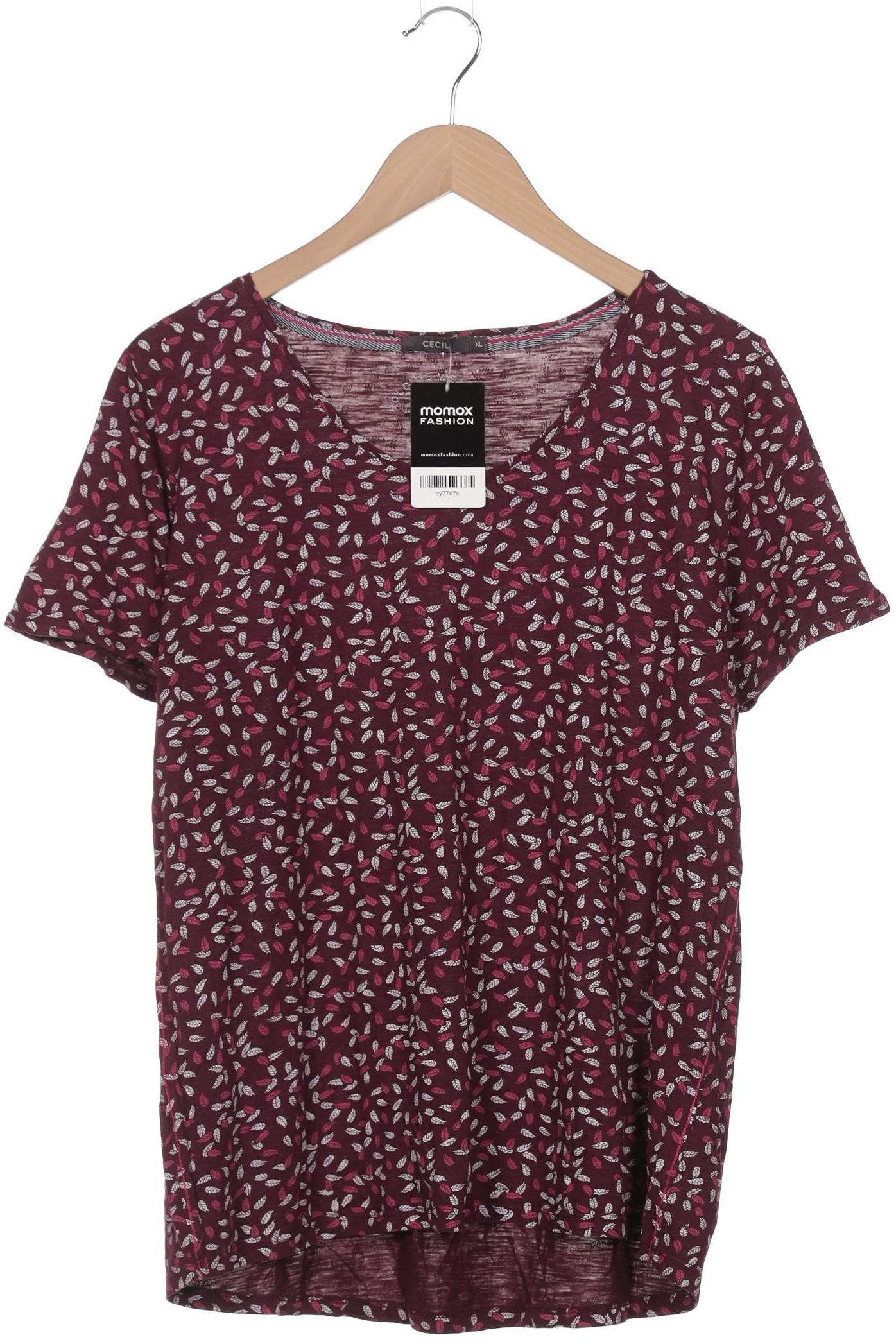 

Cecil Damen T-Shirt, bordeaux, Gr. 44