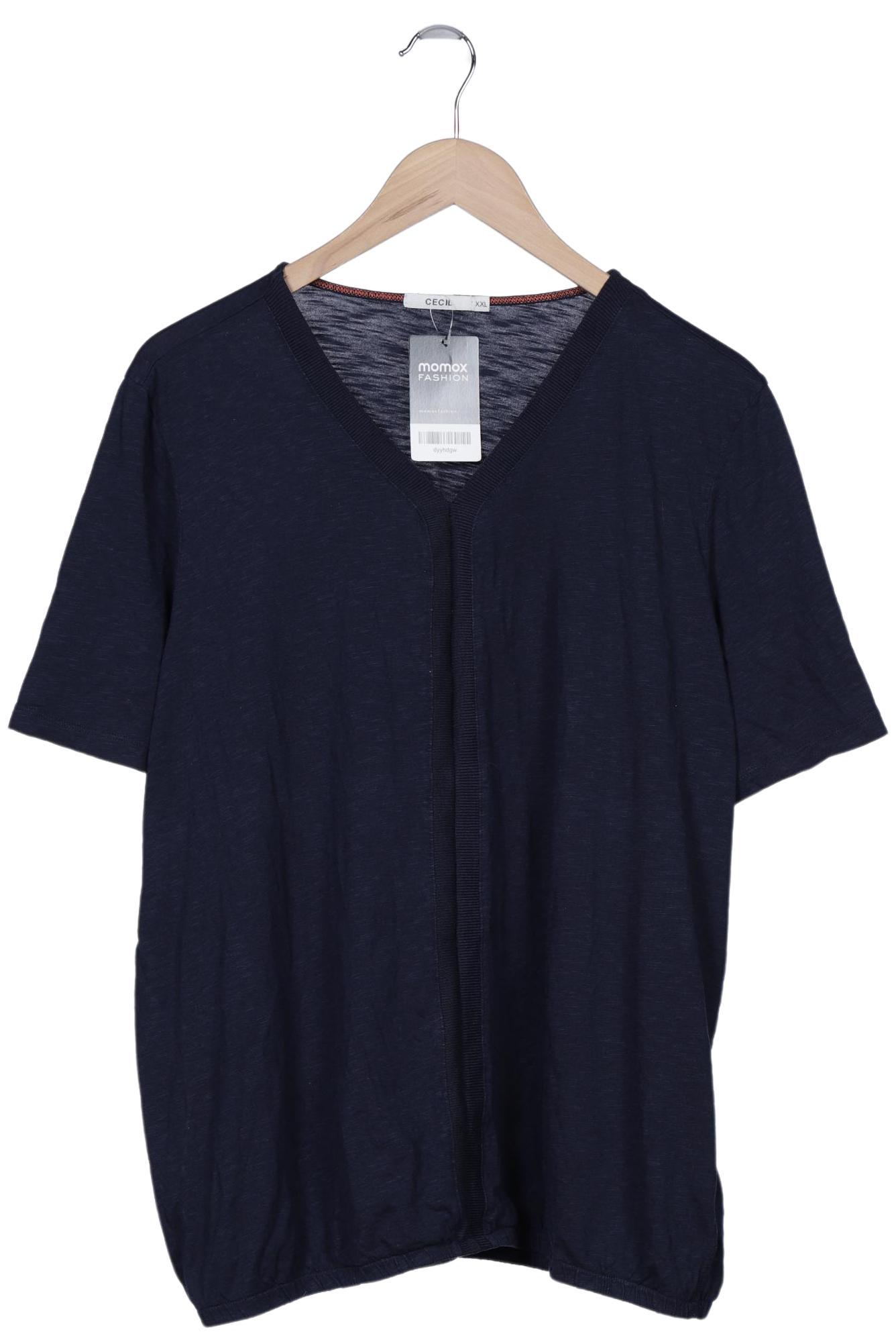 

Cecil Damen T-Shirt, marineblau, Gr. 46
