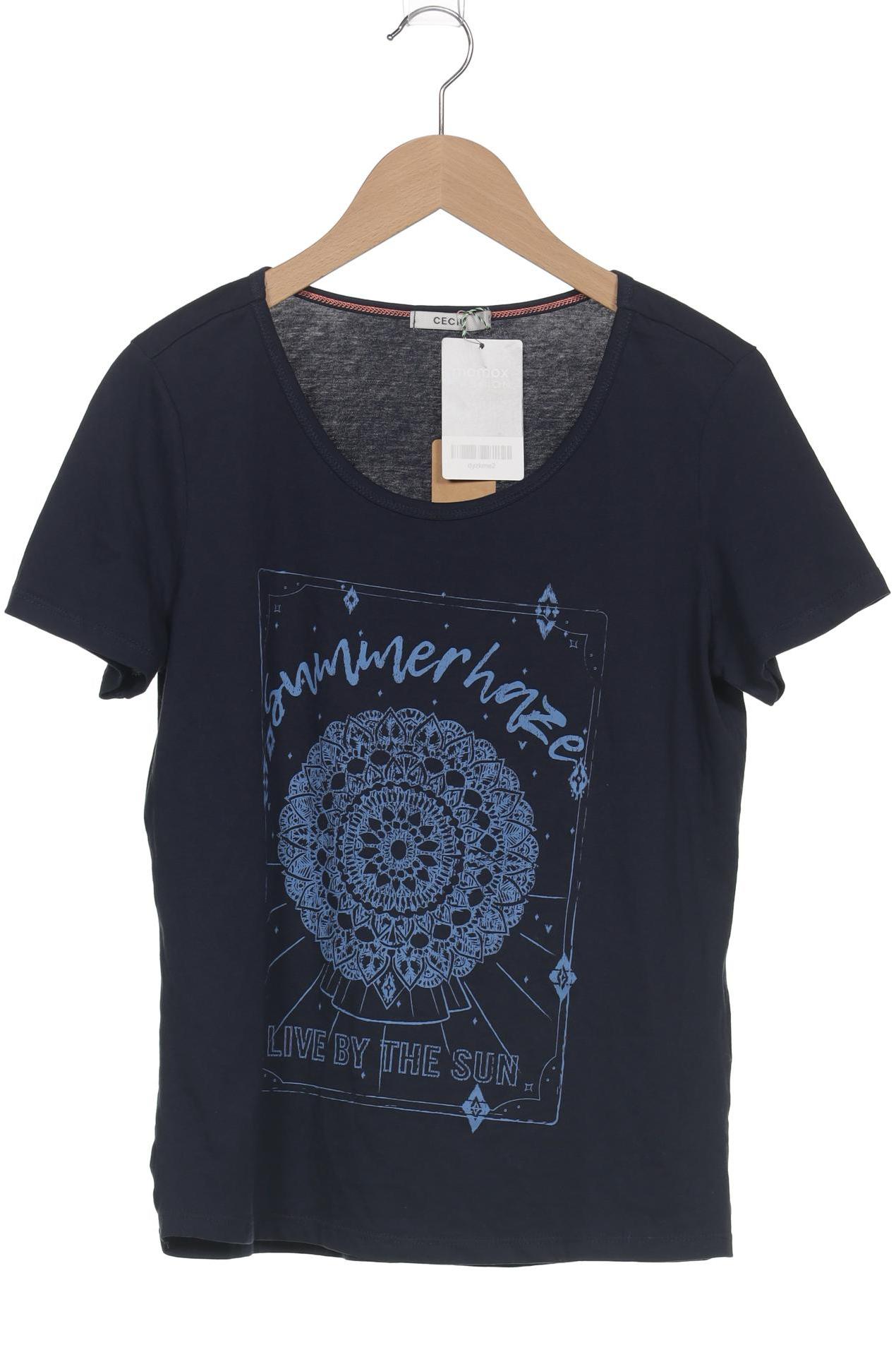 

Cecil Damen T-Shirt, marineblau, Gr. 34