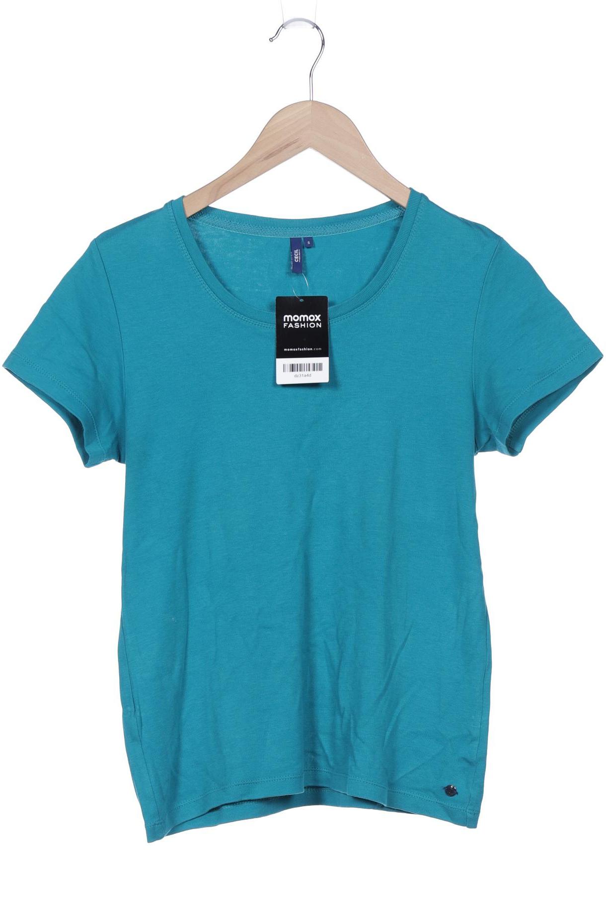 

Cecil Damen T-Shirt, türkis, Gr. 36