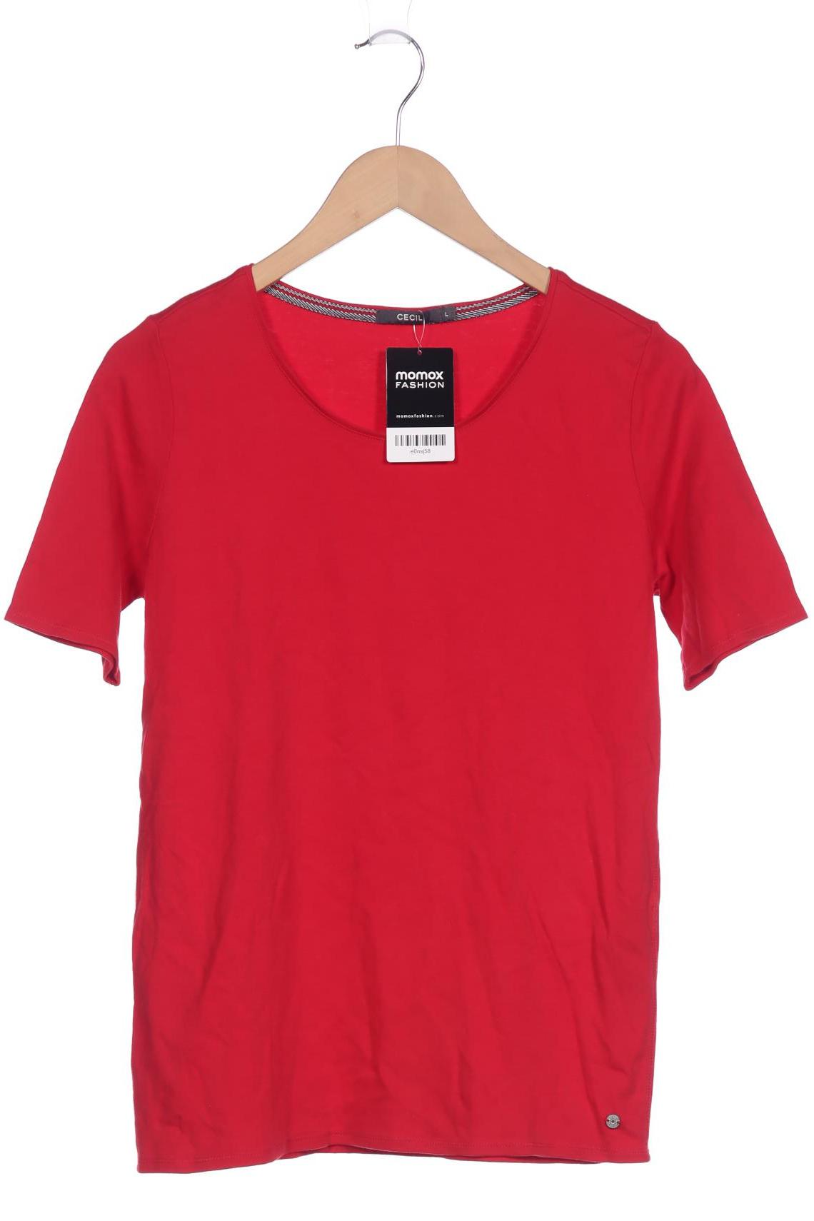 

Cecil Damen T-Shirt, rot, Gr. 42