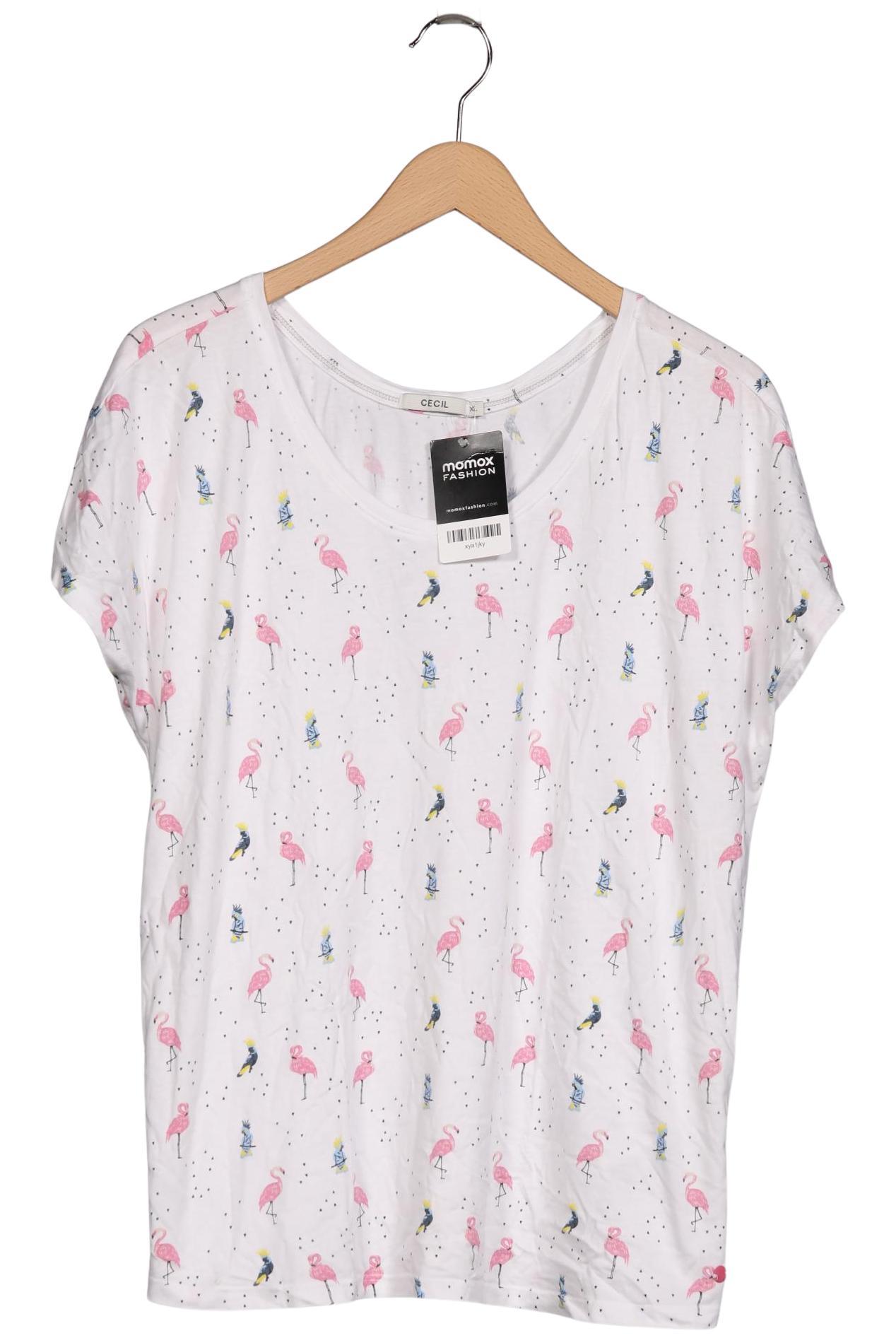 

Cecil Damen T-Shirt, weiß, Gr. 44