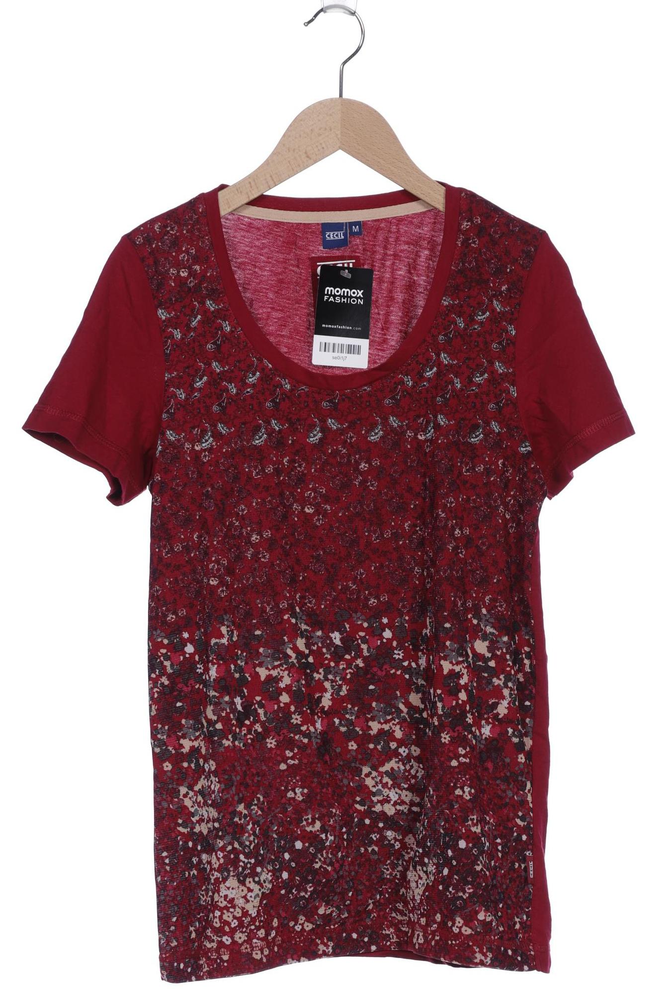 

Cecil Damen T-Shirt, bordeaux, Gr. 38