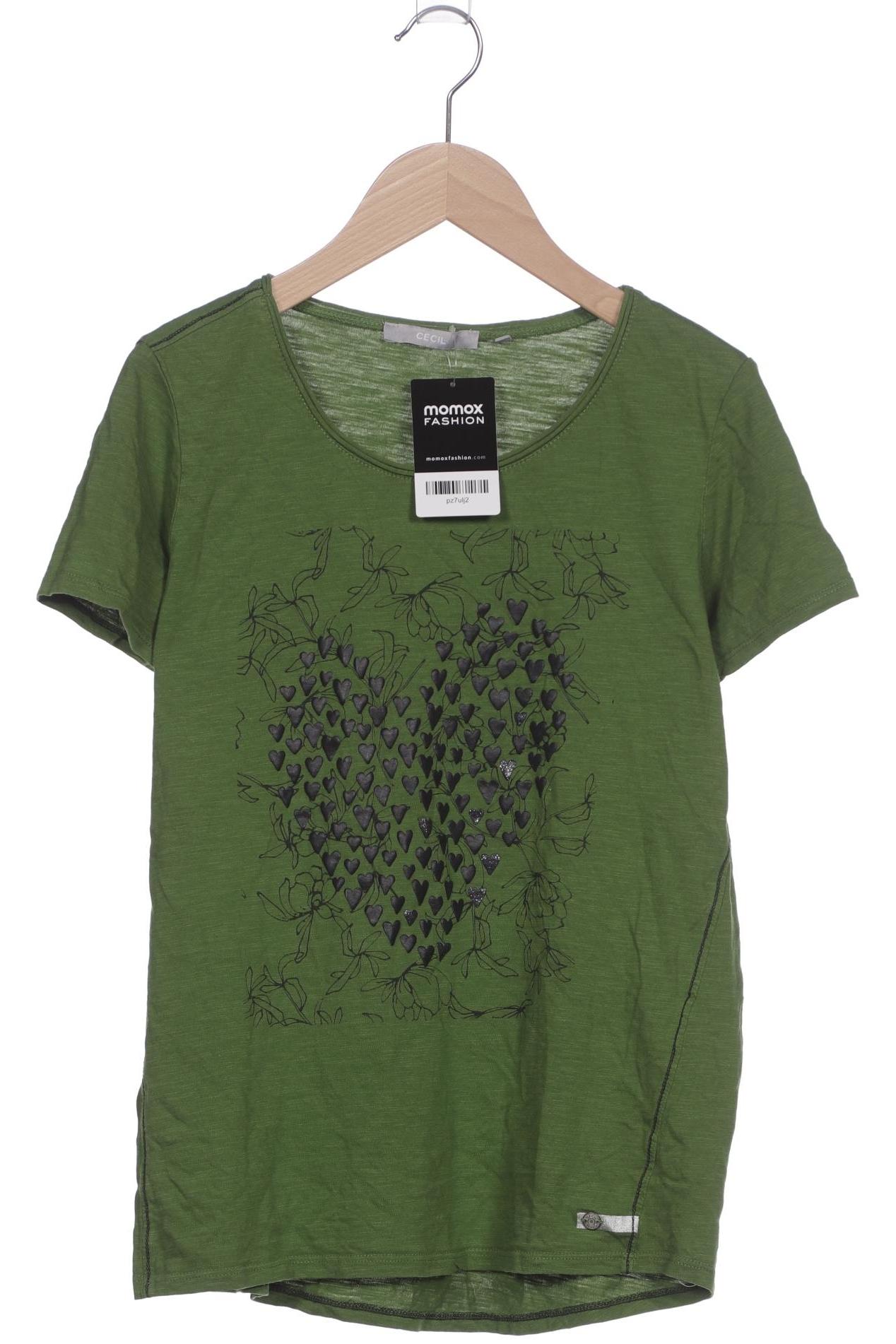 

Cecil Damen T-Shirt, grün, Gr. 36