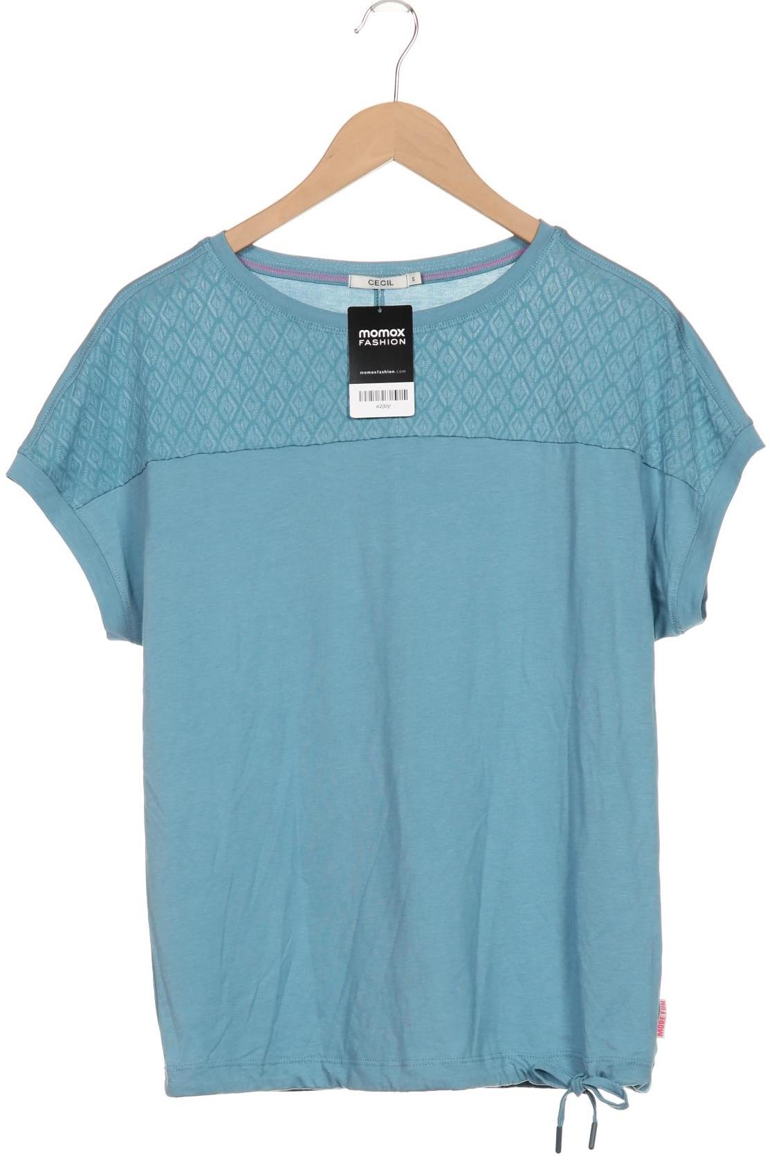 

Cecil Damen T-Shirt, blau, Gr. 36