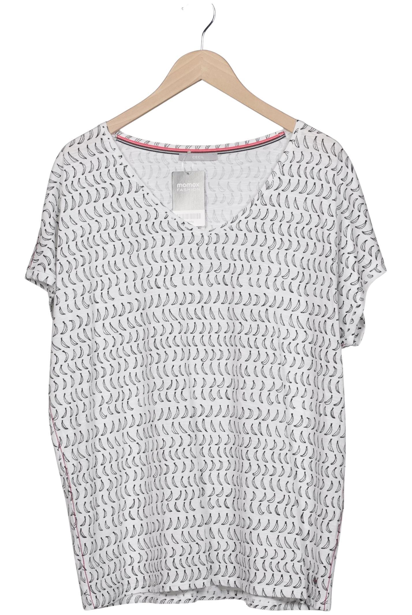 

Cecil Damen T-Shirt, weiß, Gr. 46