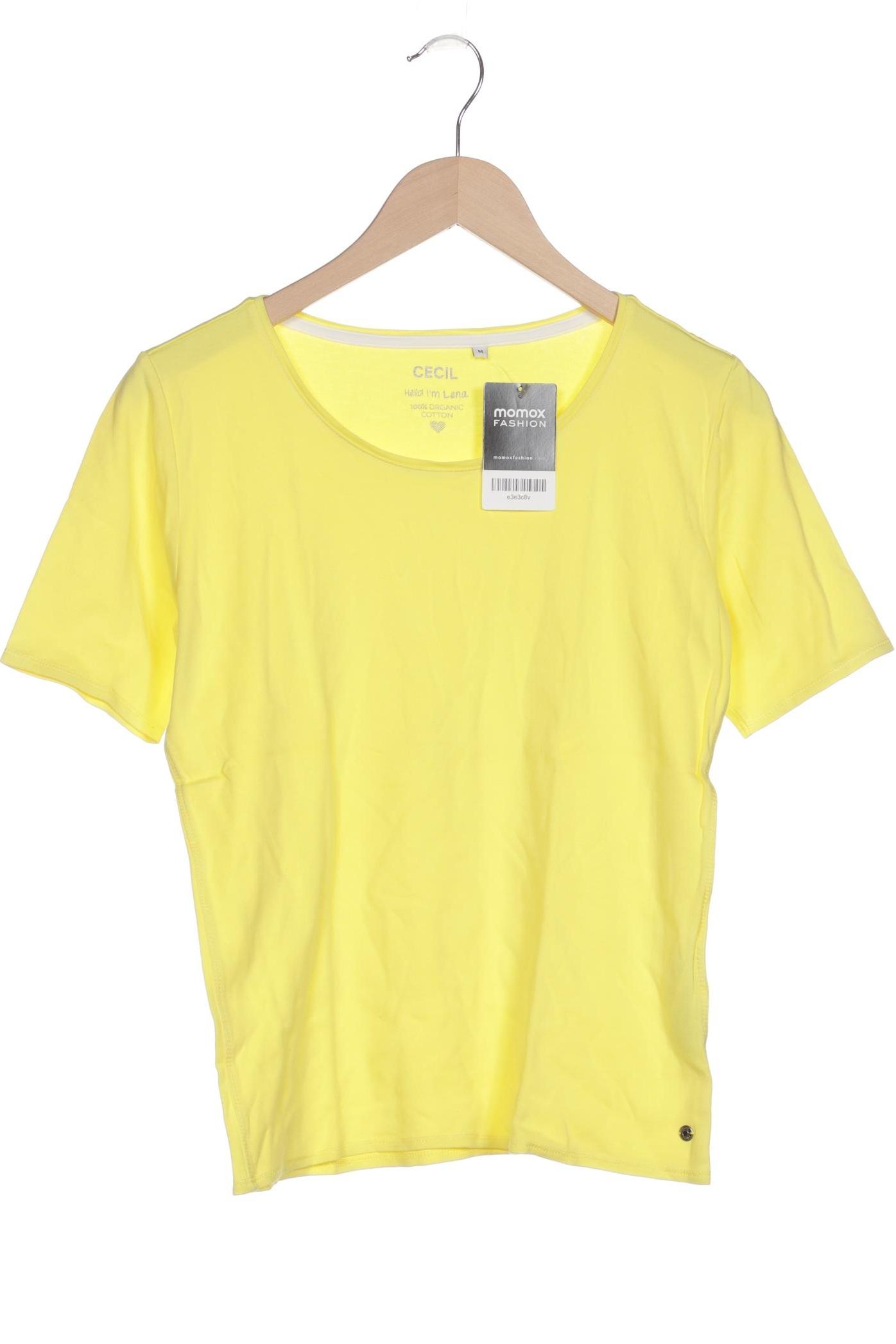 

Cecil Damen T-Shirt, gelb, Gr. 38