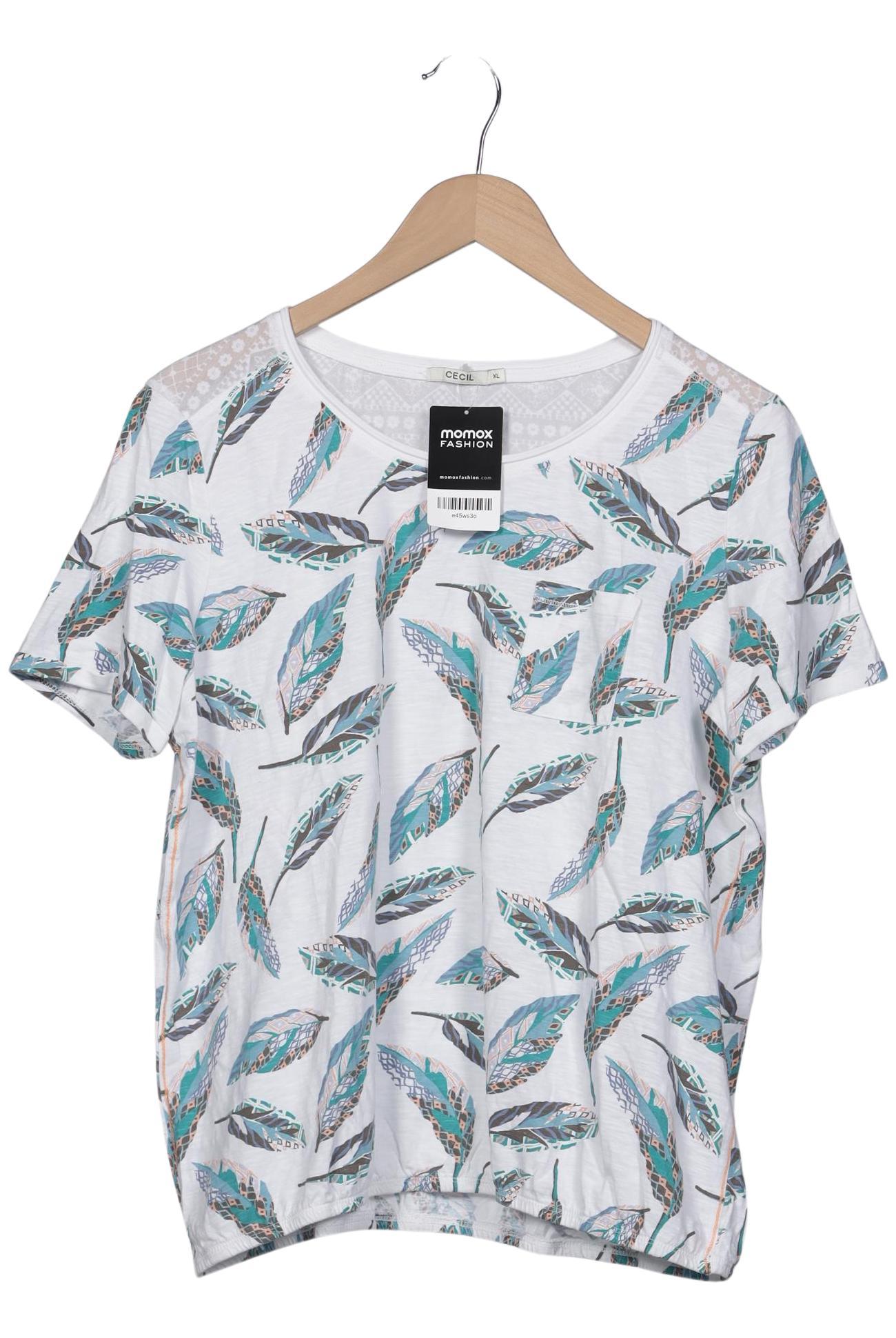 

Cecil Damen T-Shirt, weiß, Gr. 44