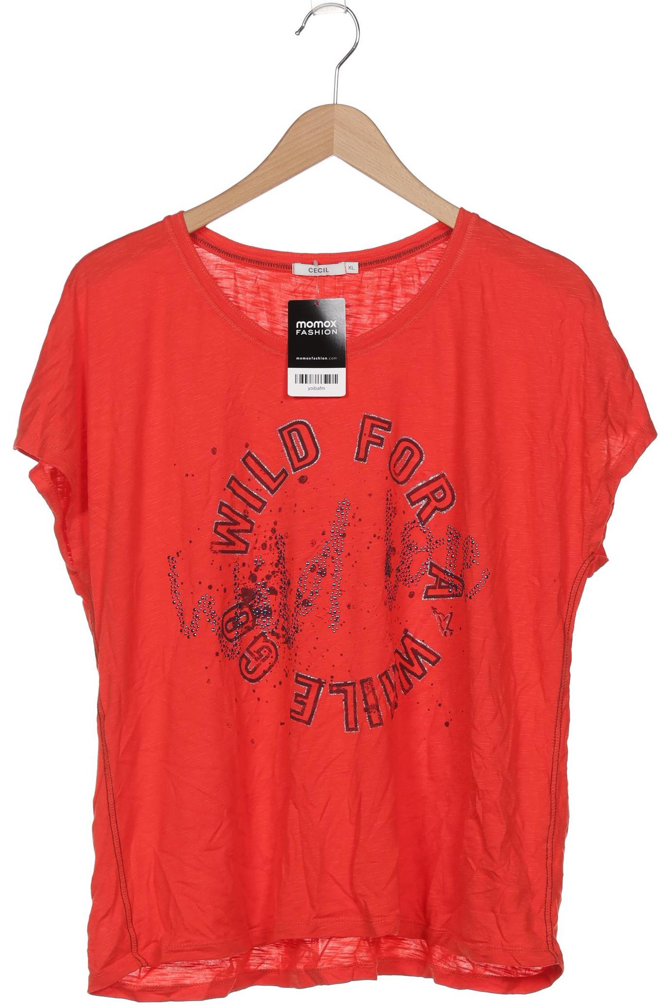 

Cecil Damen T-Shirt, rot, Gr. 44