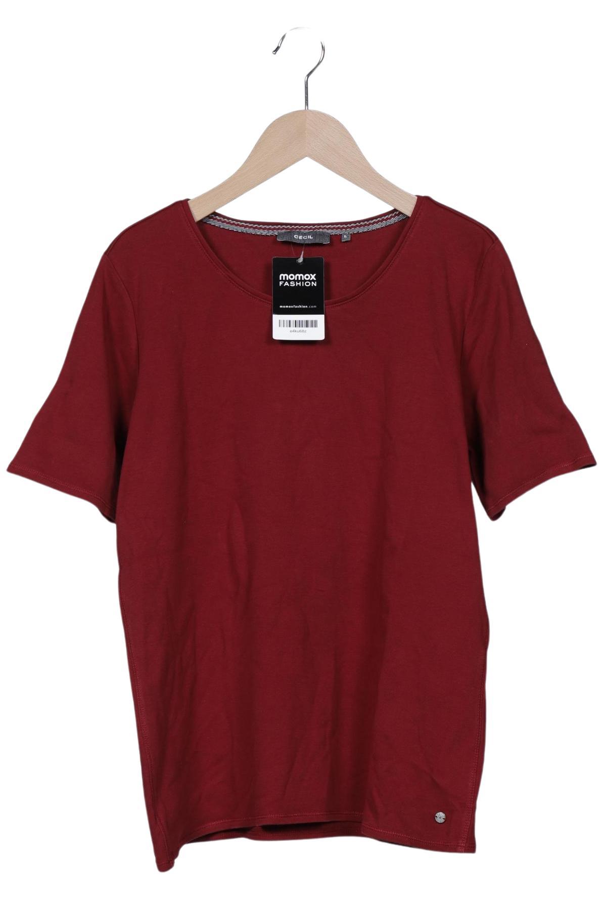 

Cecil Damen T-Shirt, bordeaux, Gr. 42