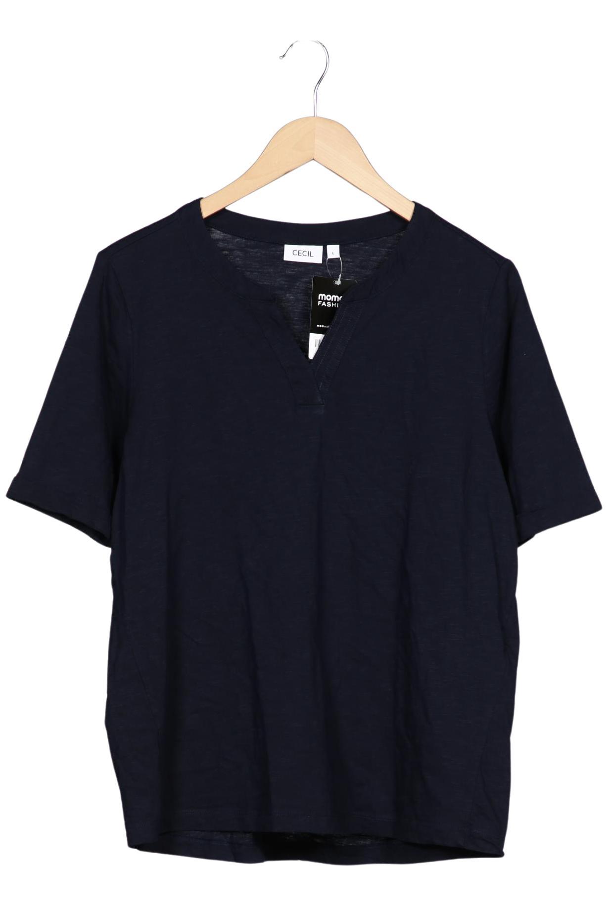 

Cecil Damen T-Shirt, marineblau, Gr. 42