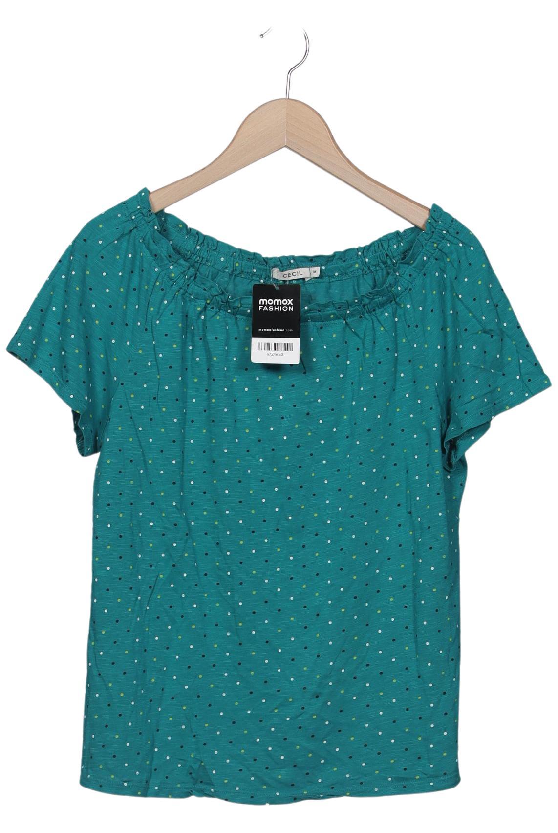

Cecil Damen T-Shirt, türkis, Gr. 38