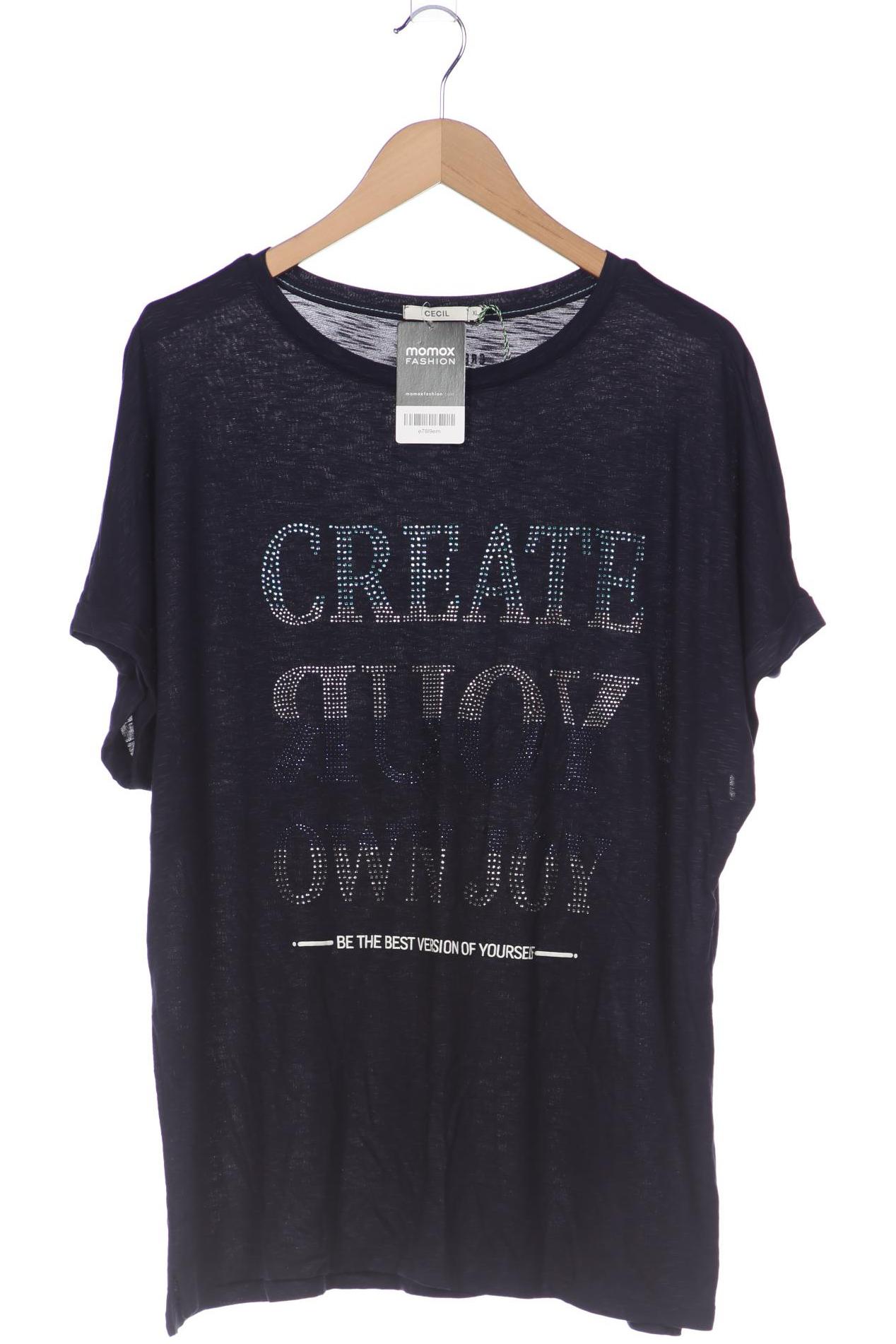 

Cecil Damen T-Shirt, marineblau, Gr. 44