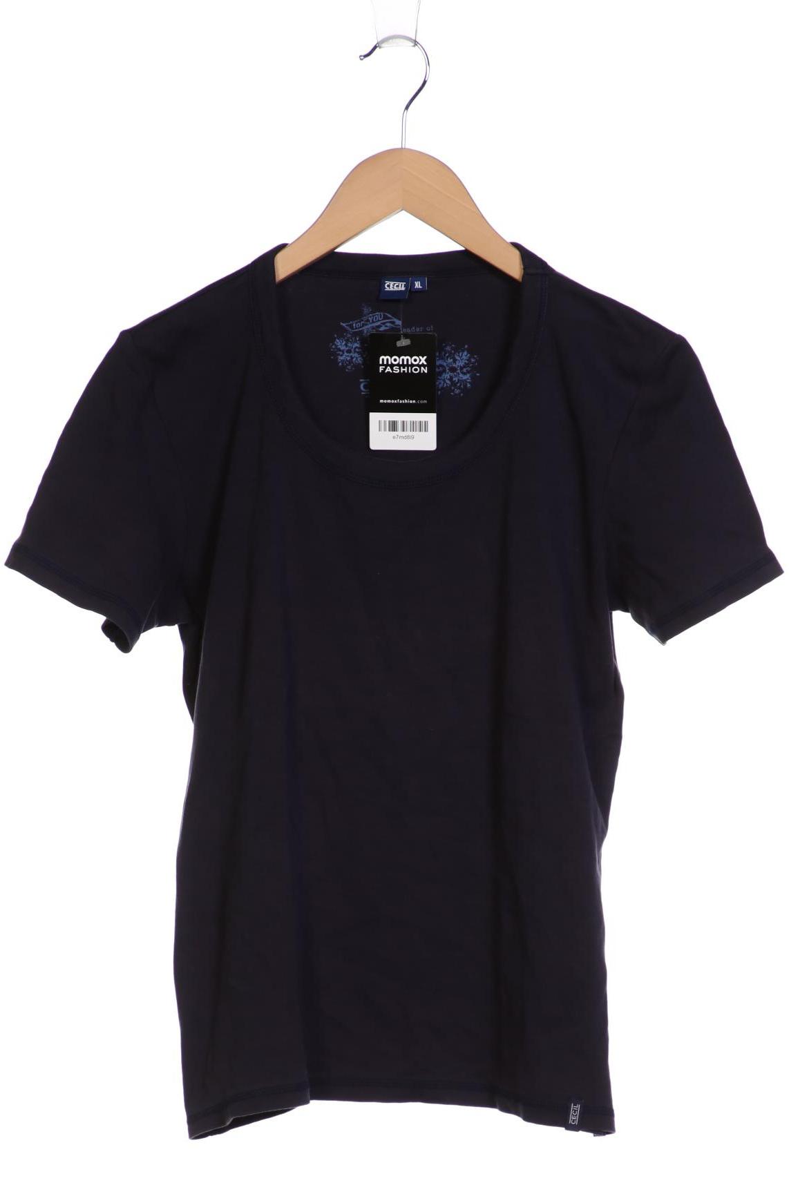

Cecil Damen T-Shirt, marineblau, Gr. 44