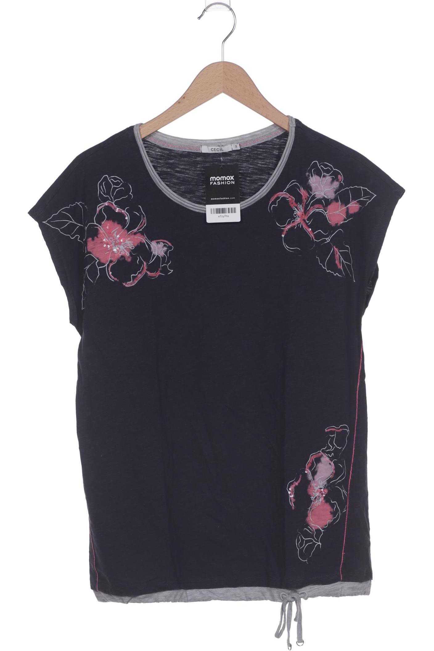 

Cecil Damen T-Shirt, marineblau, Gr. 38