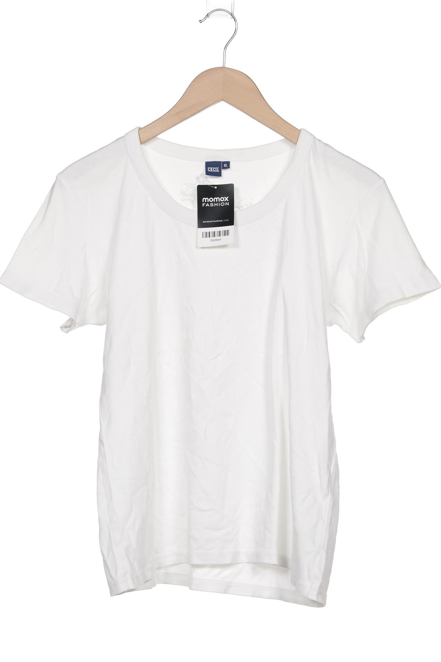 

Cecil Damen T-Shirt, weiß, Gr. 44