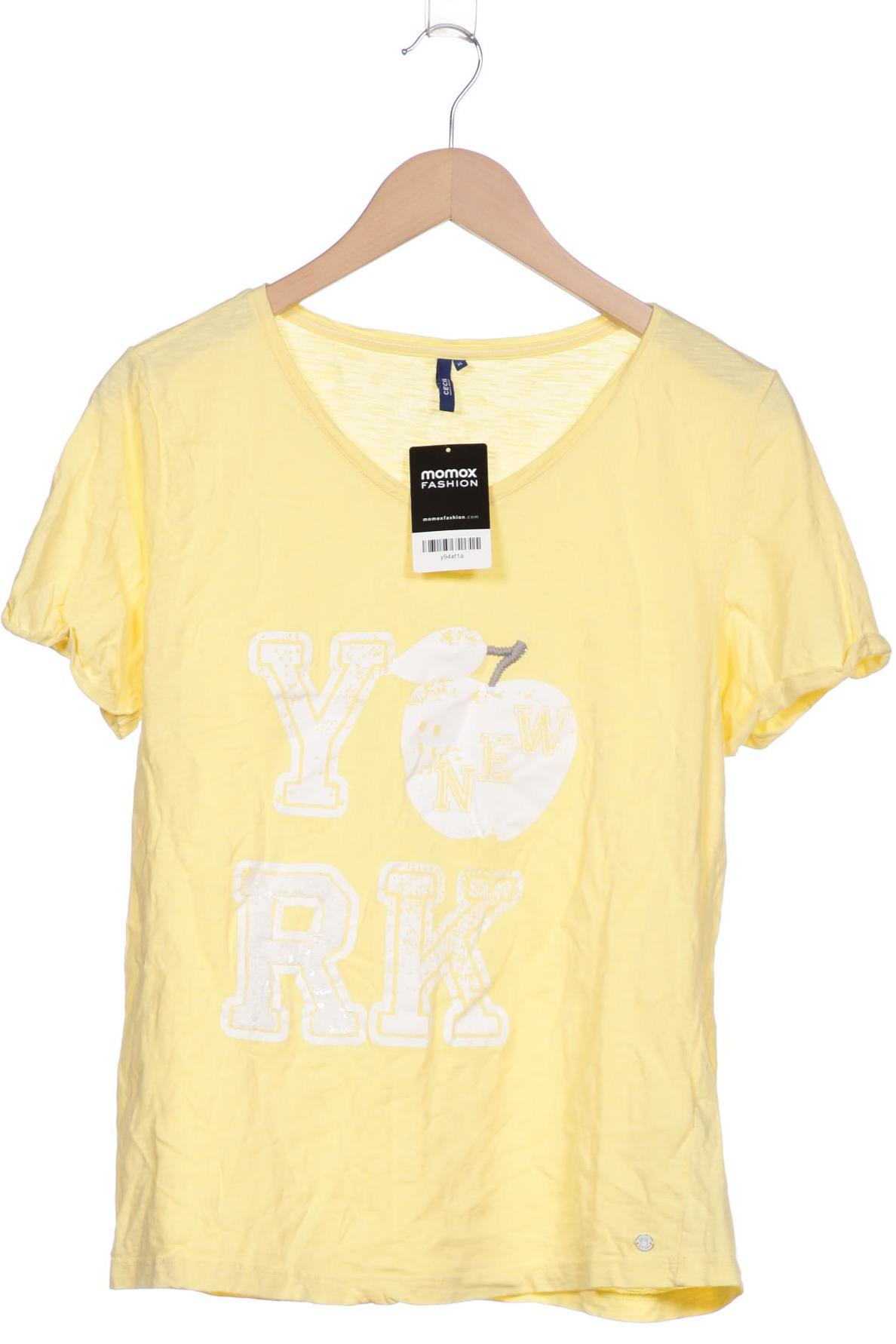 

Cecil Damen T-Shirt, gelb, Gr. 44