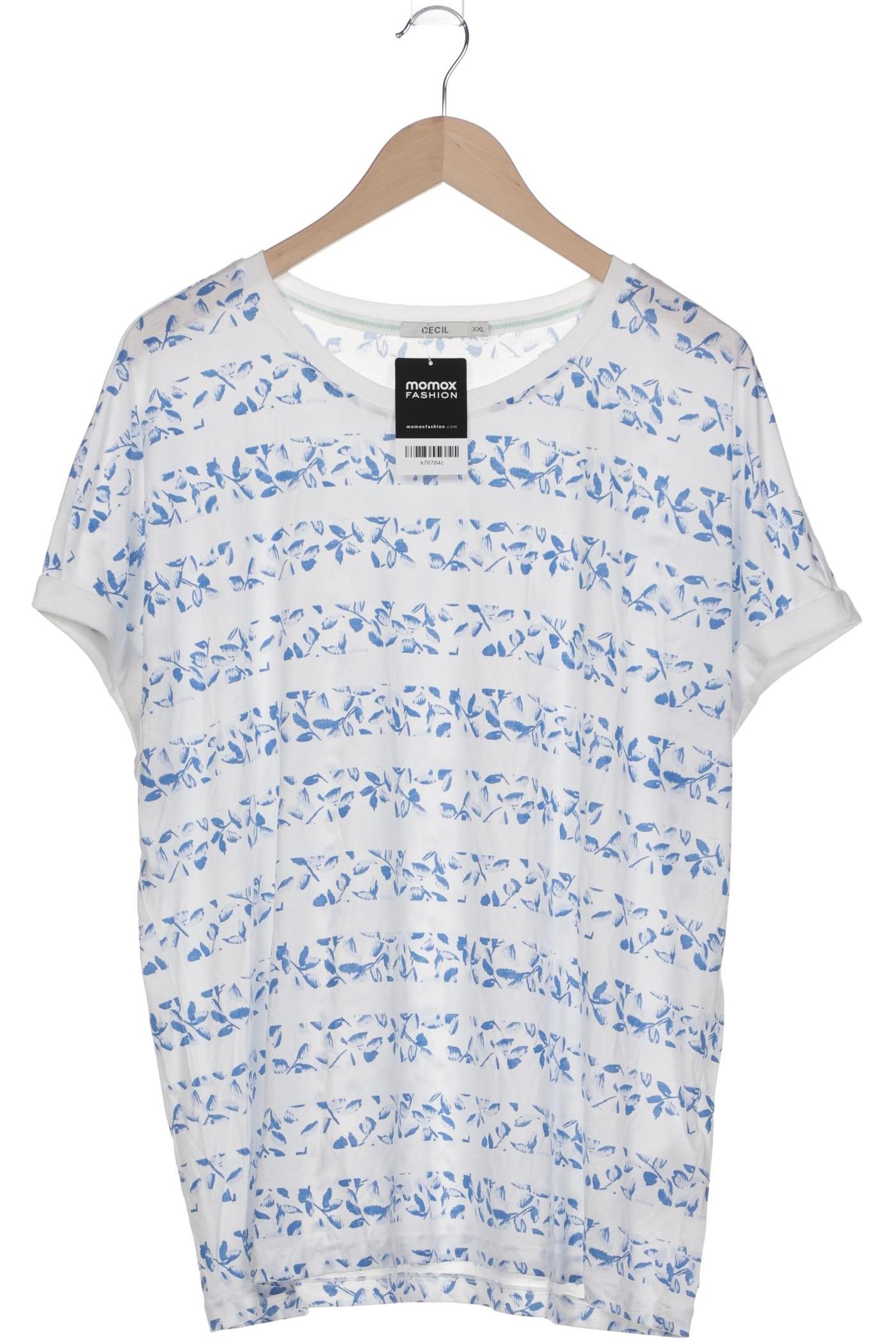 

Cecil Damen T-Shirt, weiß, Gr. 46