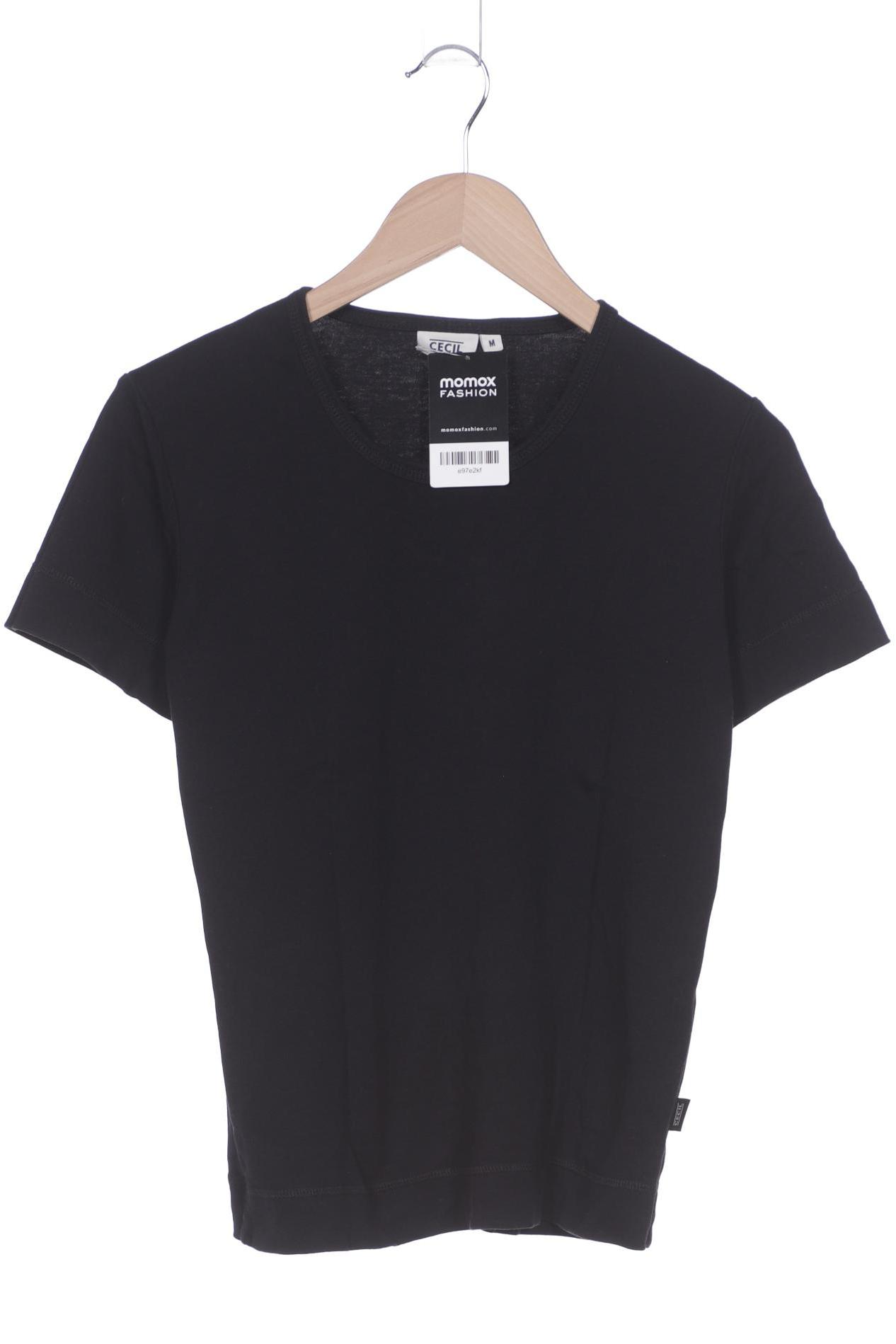 

Cecil Damen T-Shirt, schwarz, Gr. 38