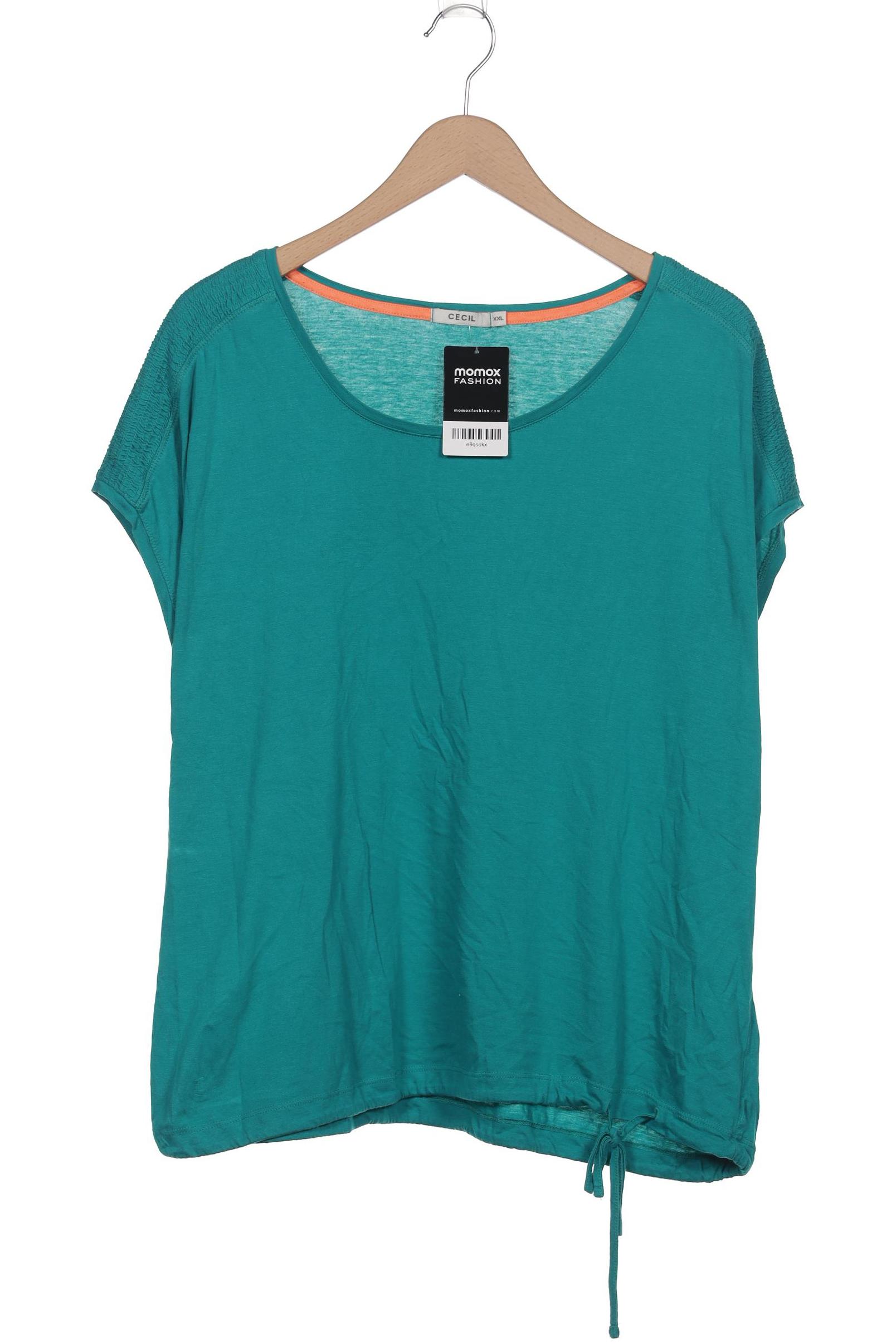 

Cecil Damen T-Shirt, türkis, Gr. 46