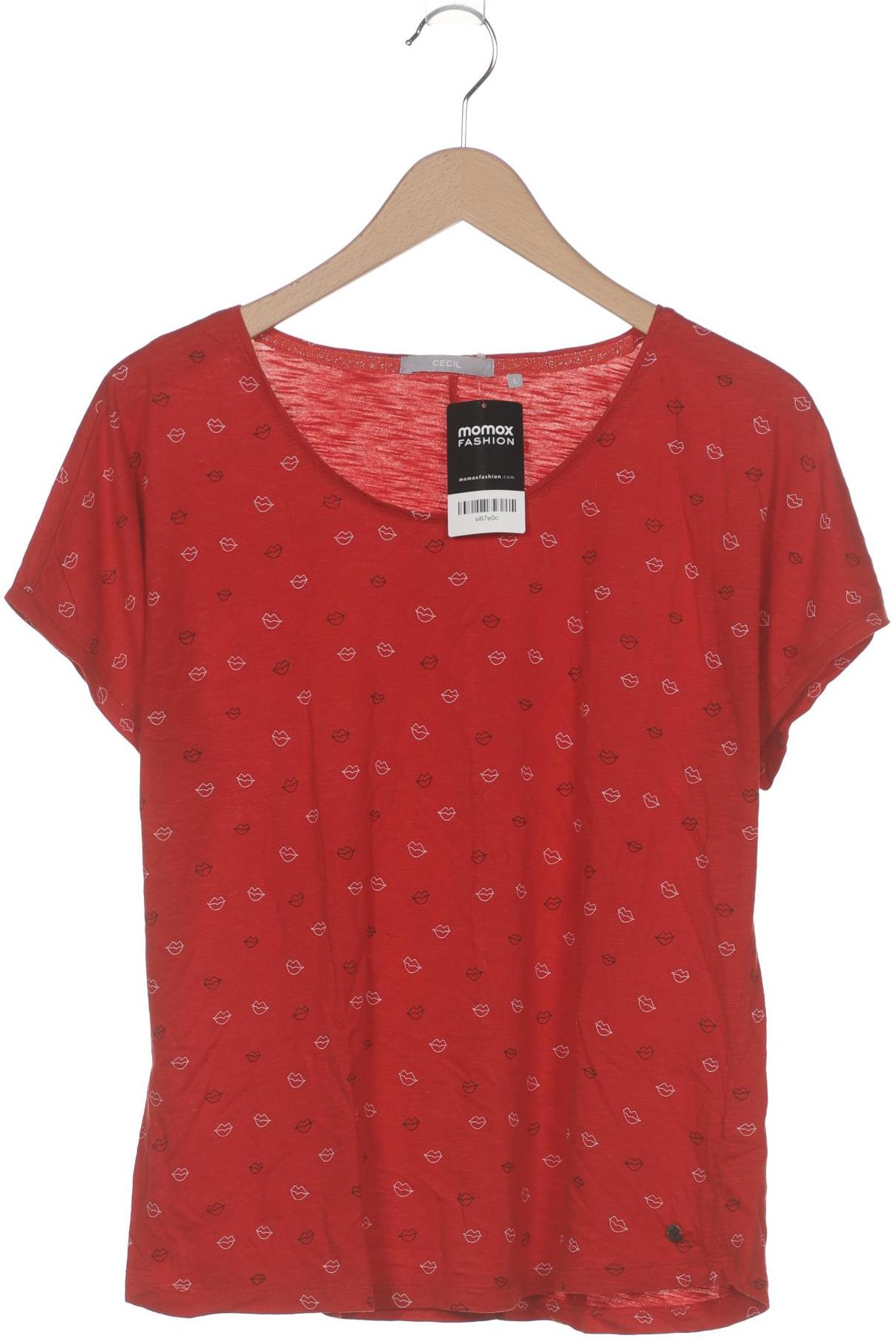 

Cecil Damen T-Shirt, rot, Gr. 42