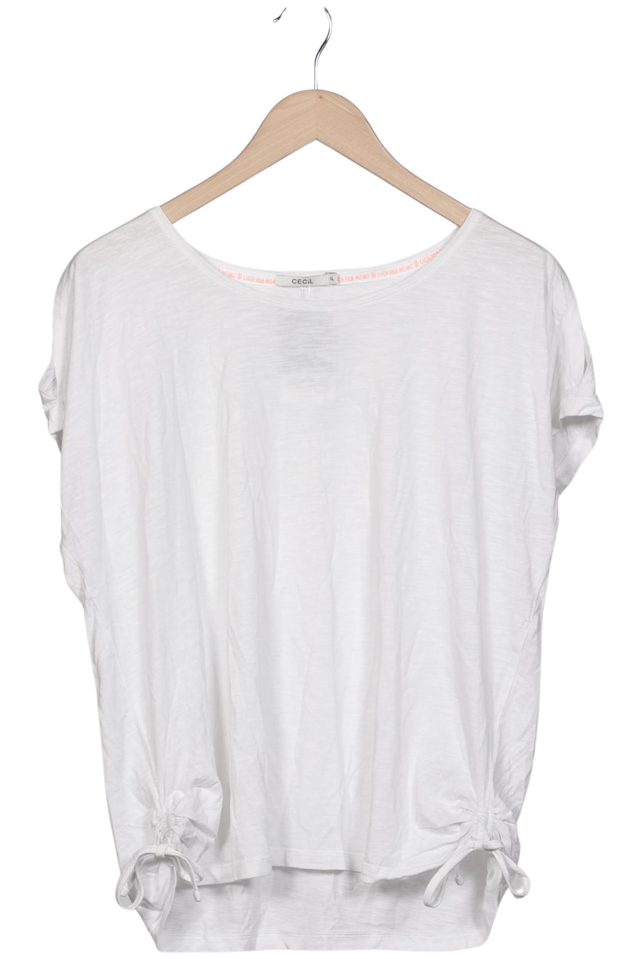 

Cecil Damen T-Shirt, weiß, Gr. 44