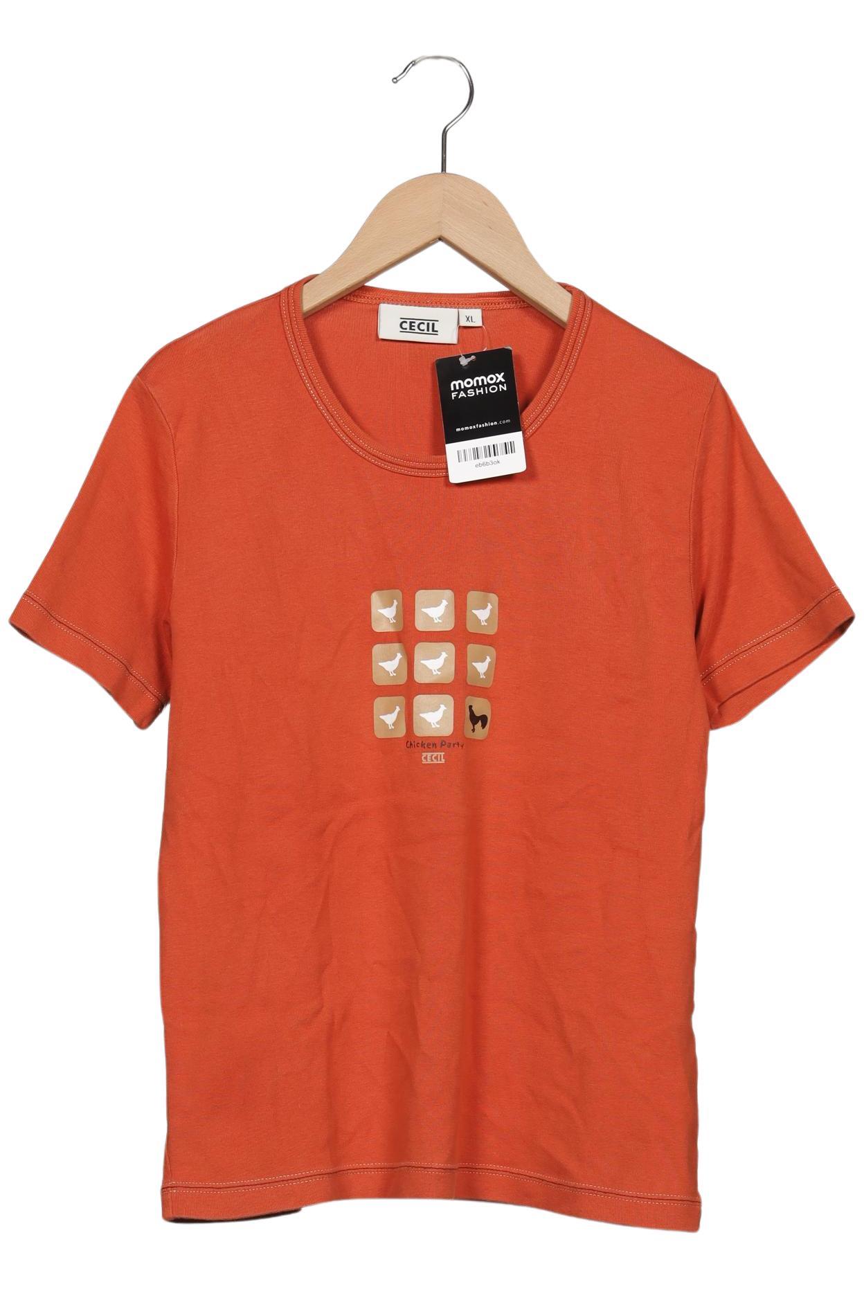 

Cecil Damen T-Shirt, orange, Gr. 44