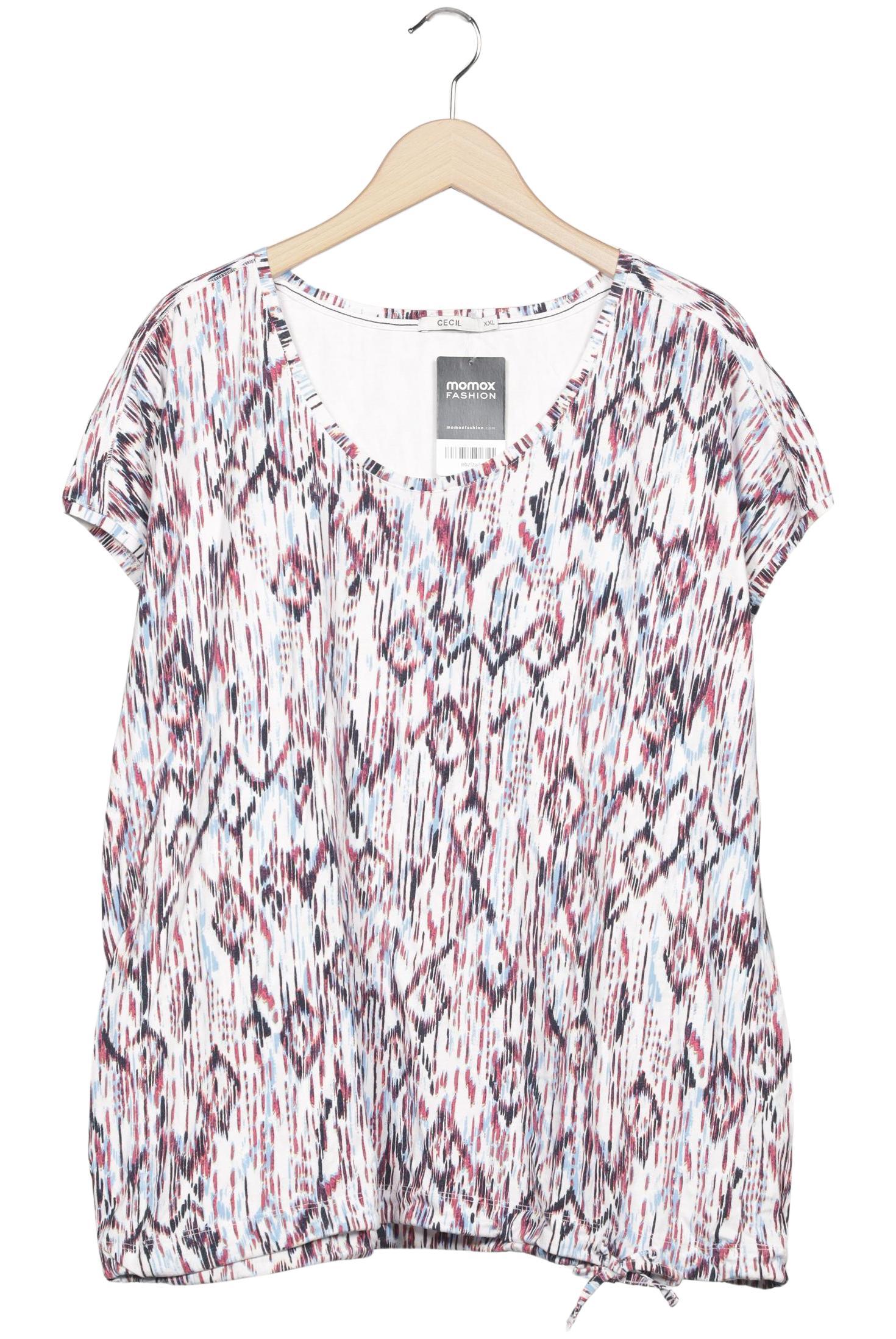 

Cecil Damen T-Shirt, mehrfarbig, Gr. 46