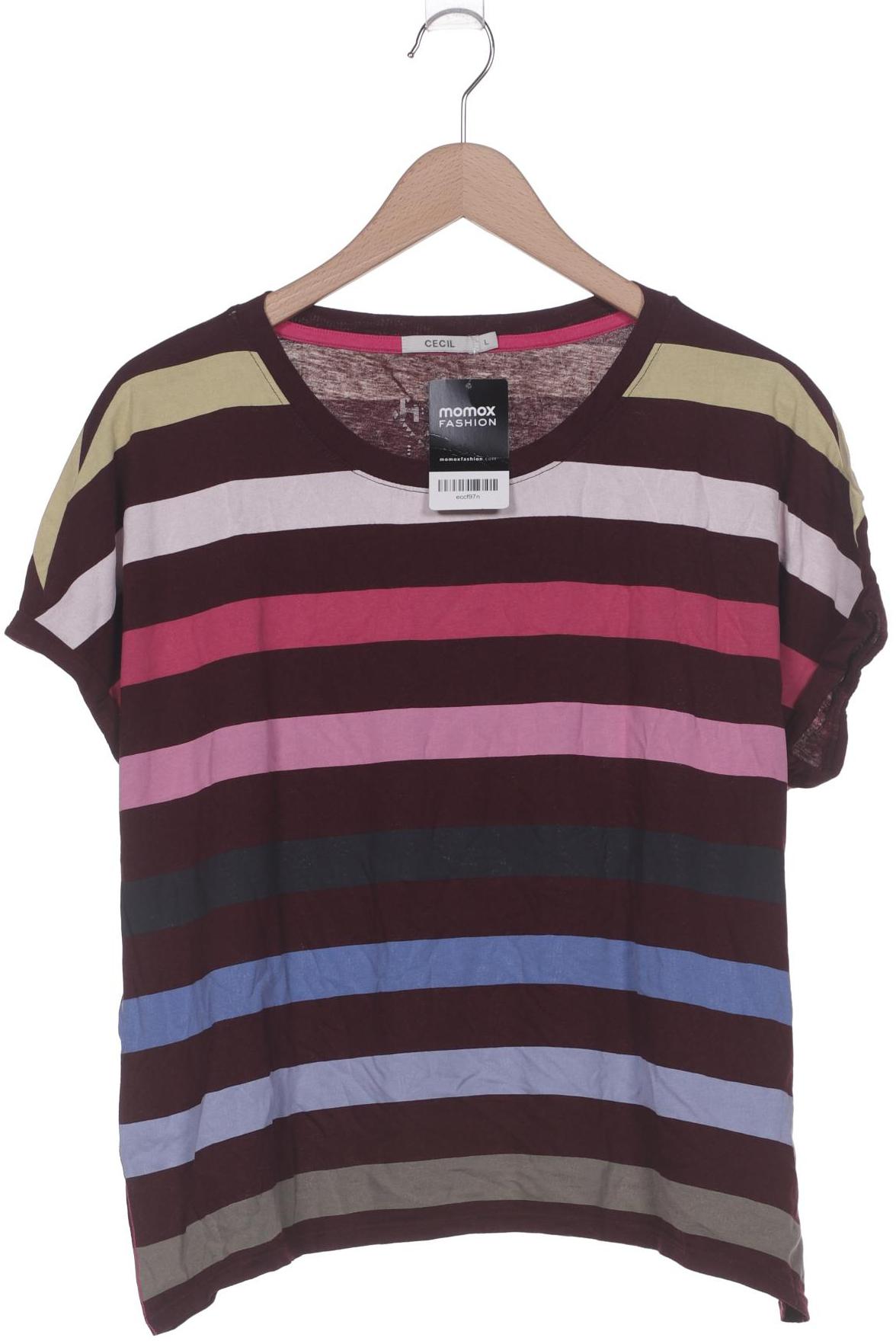 

Cecil Damen T-Shirt, bordeaux, Gr. 42